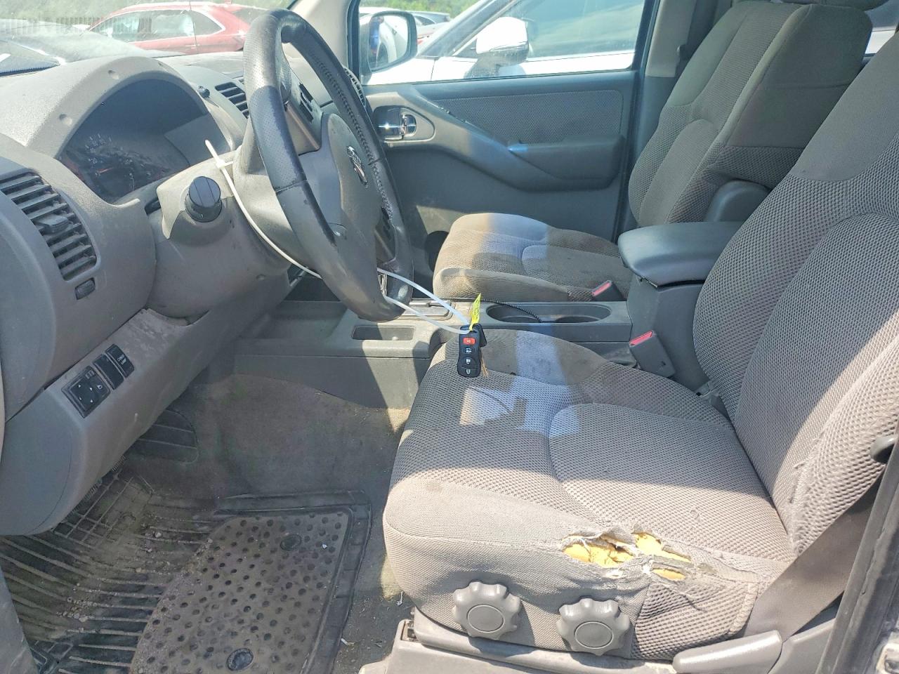 2005 Nissan Frontier Se Gray vin: 1N6AD07U55C458945
