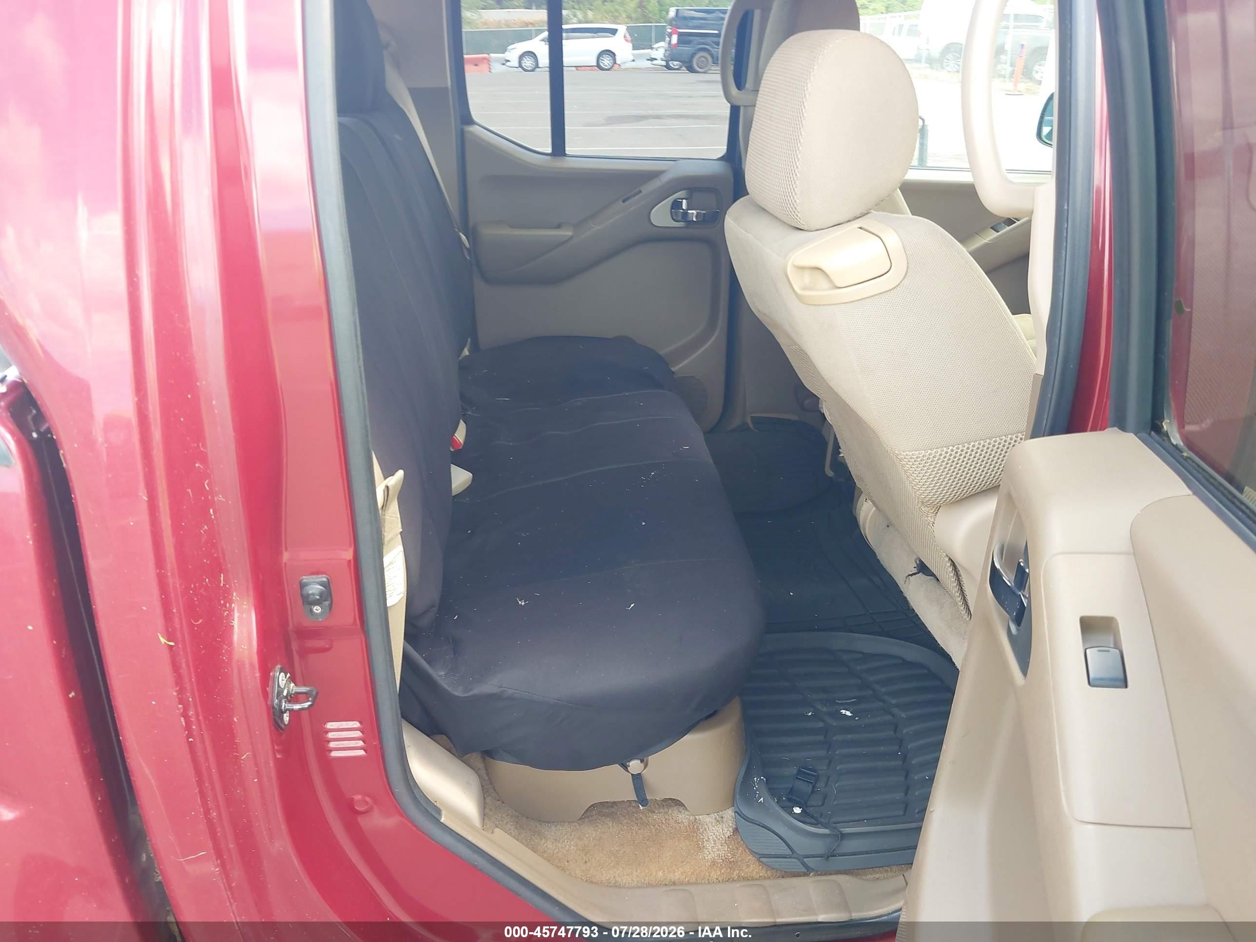 2006 Nissan Frontier Se Red vin: 1N6AD07U56C400660