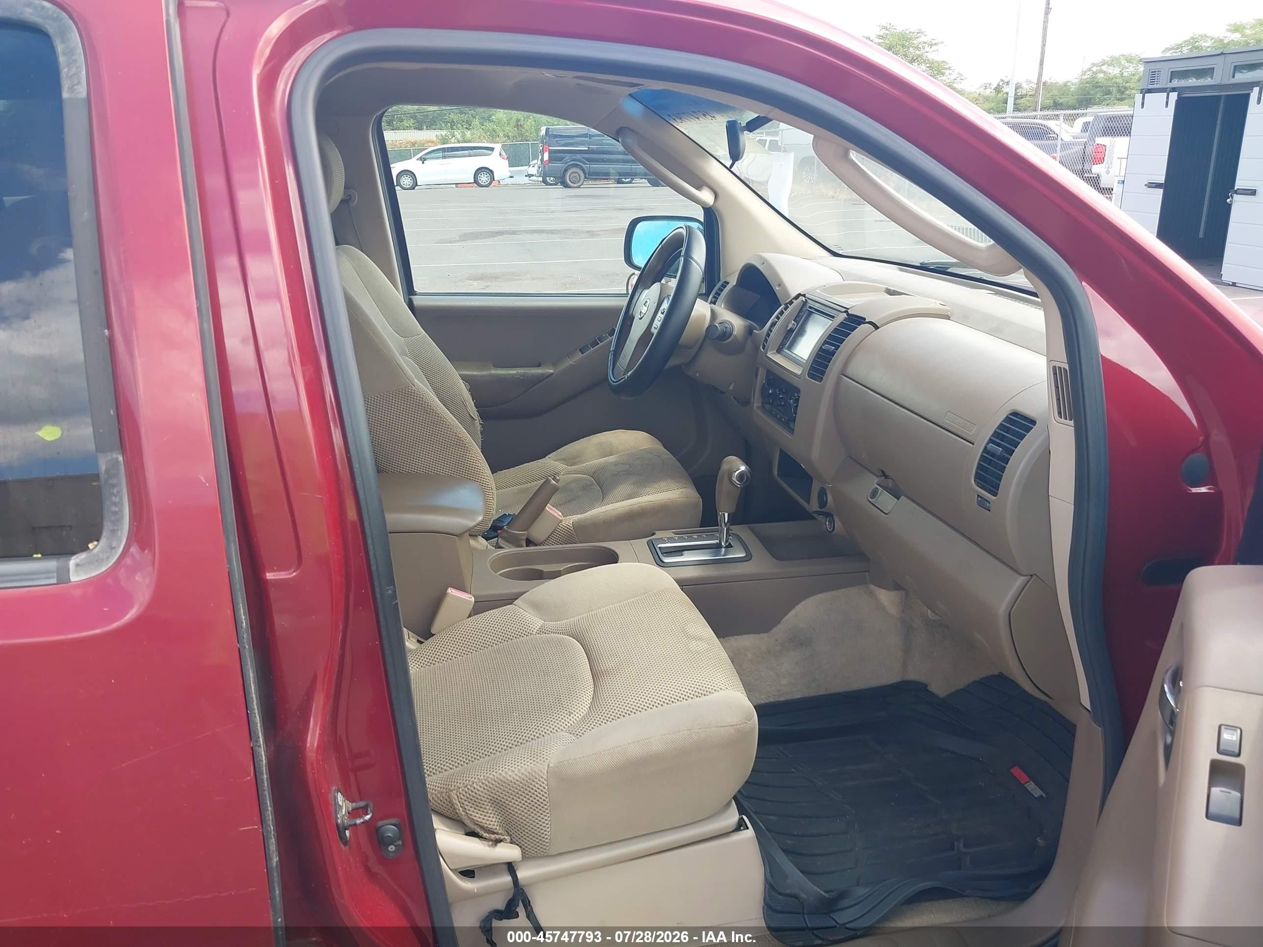 2006 Nissan Frontier Se Red vin: 1N6AD07U56C400660