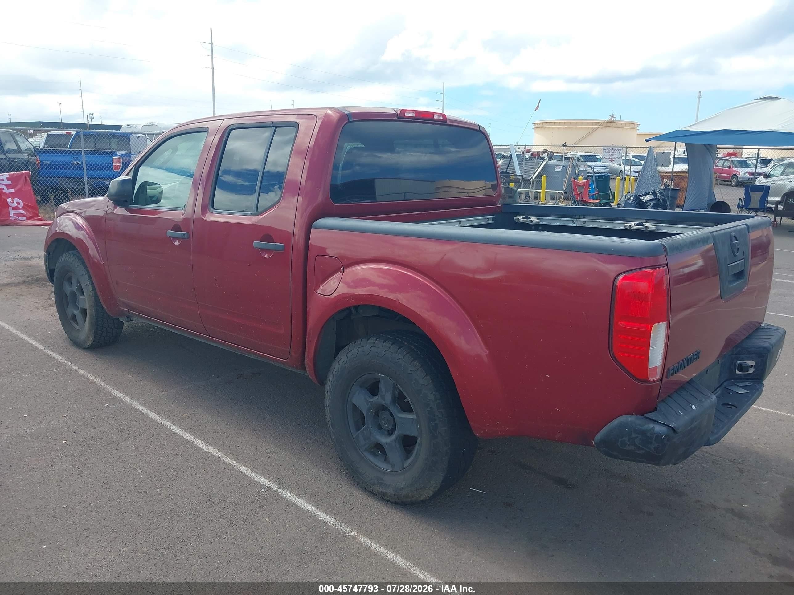 2006 Nissan Frontier Se Red vin: 1N6AD07U56C400660