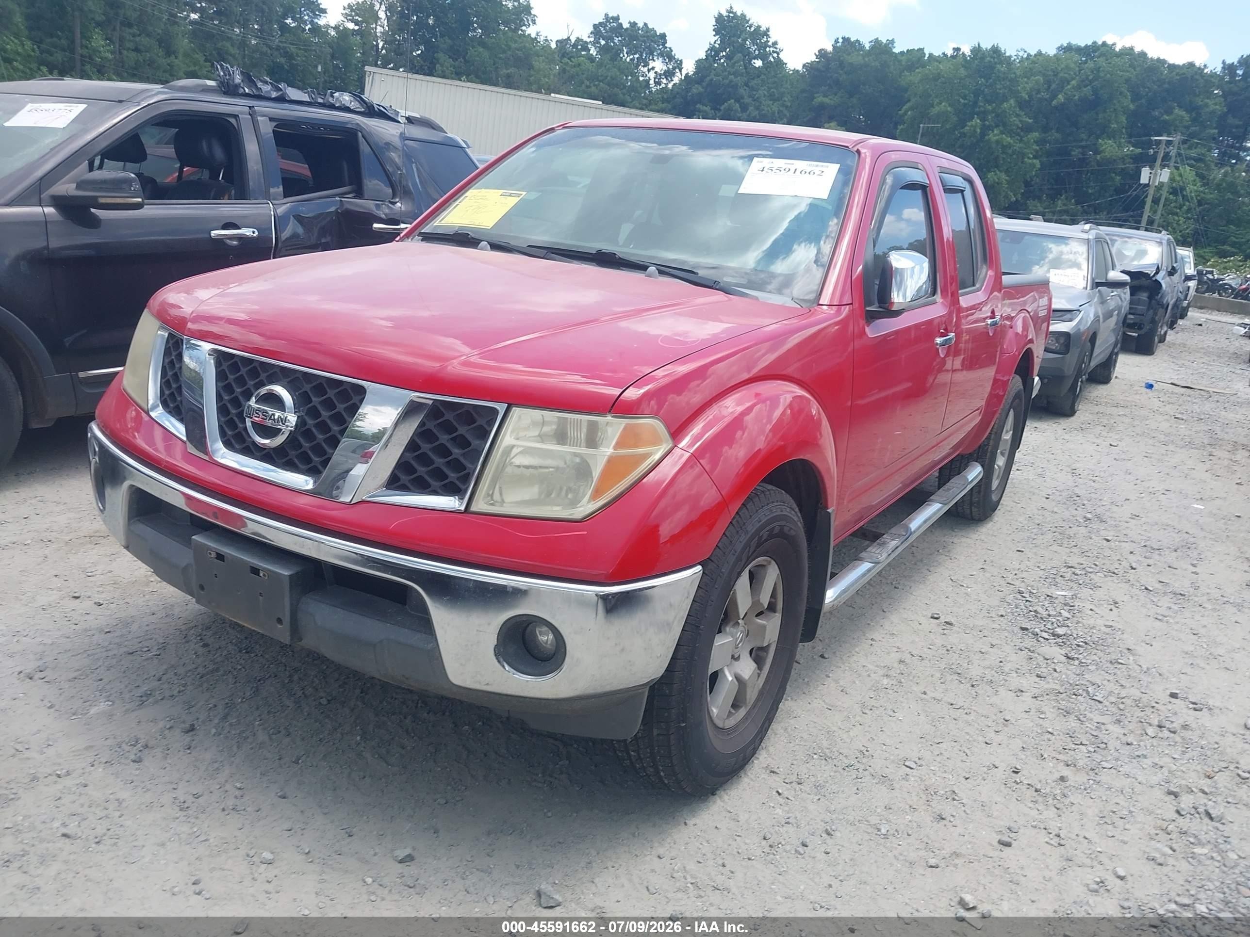 2006 Nissan Frontier Nismo Off Road Red vin: 1N6AD07U56C408953