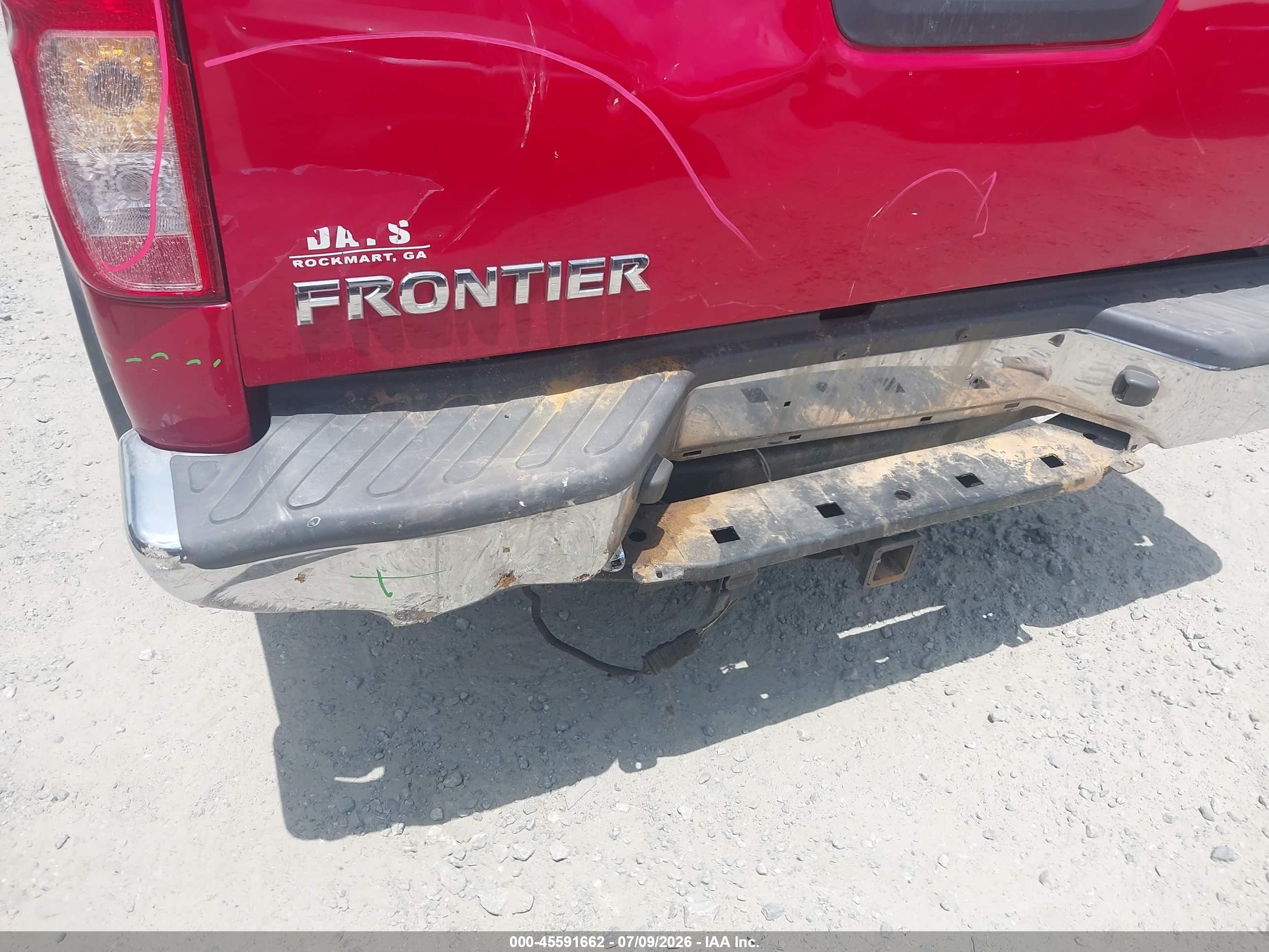 2006 Nissan Frontier Nismo Off Road Red vin: 1N6AD07U56C408953