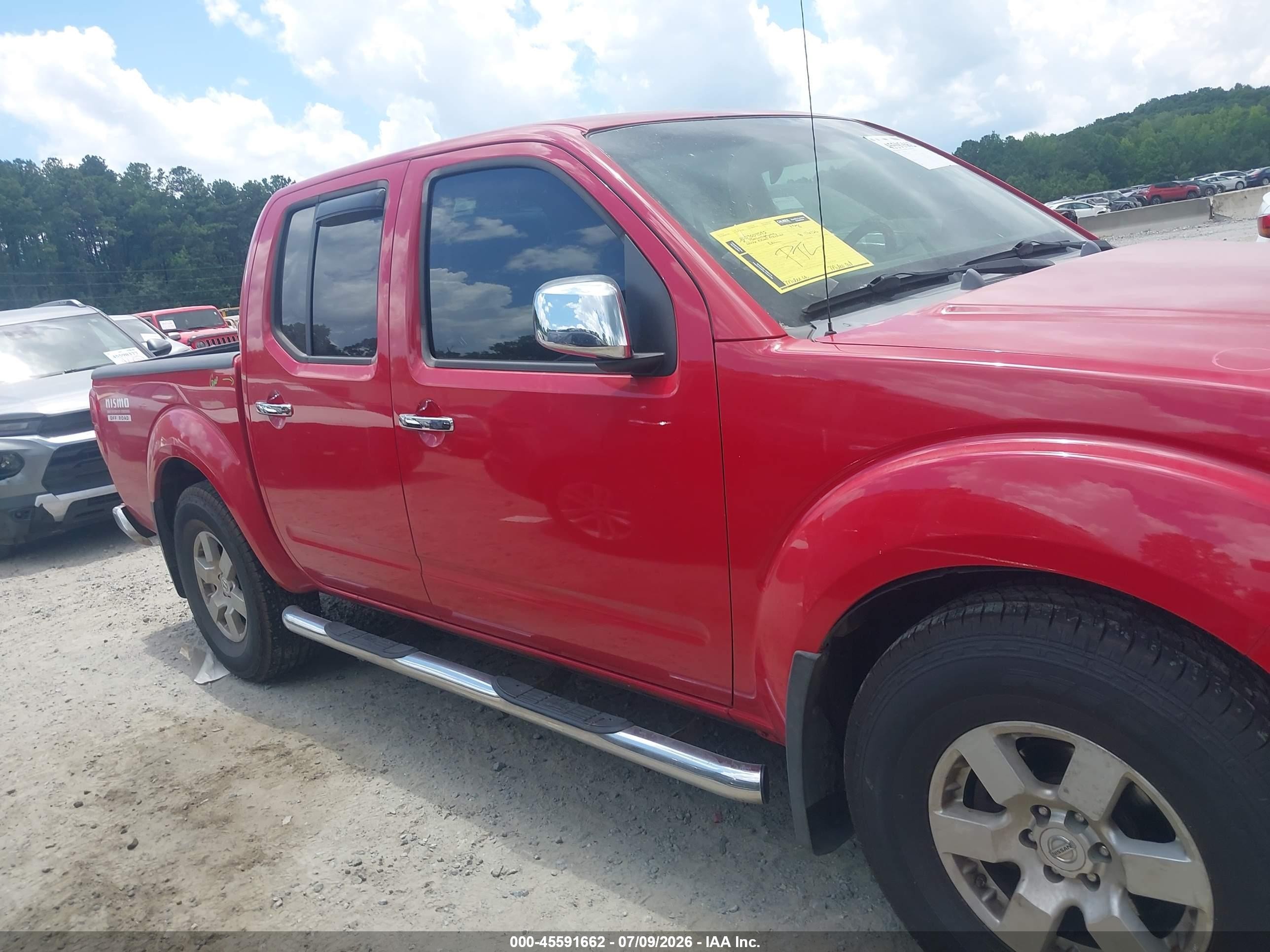 2006 Nissan Frontier Nismo Off Road Red vin: 1N6AD07U56C408953