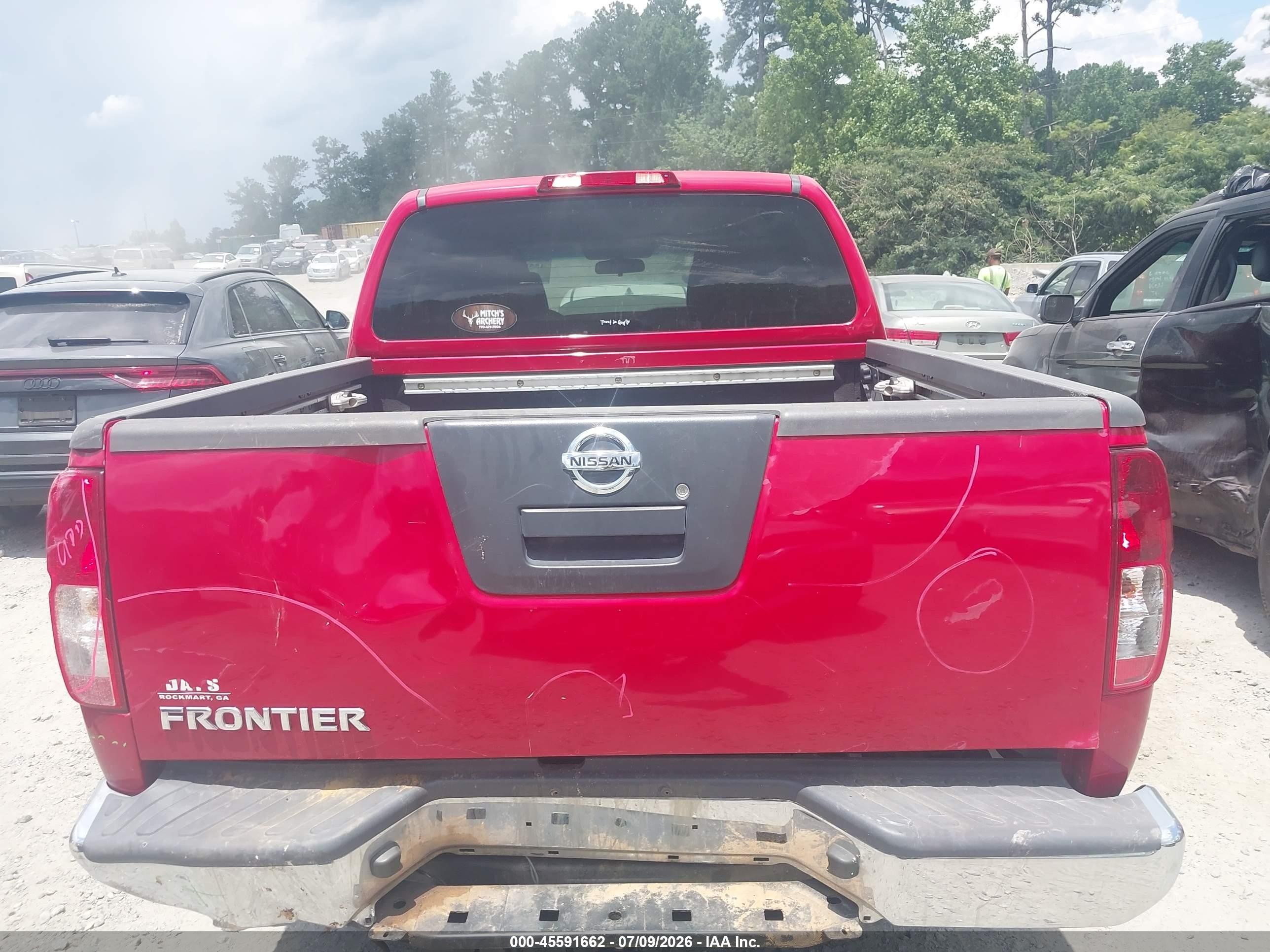 2006 Nissan Frontier Nismo Off Road Red vin: 1N6AD07U56C408953
