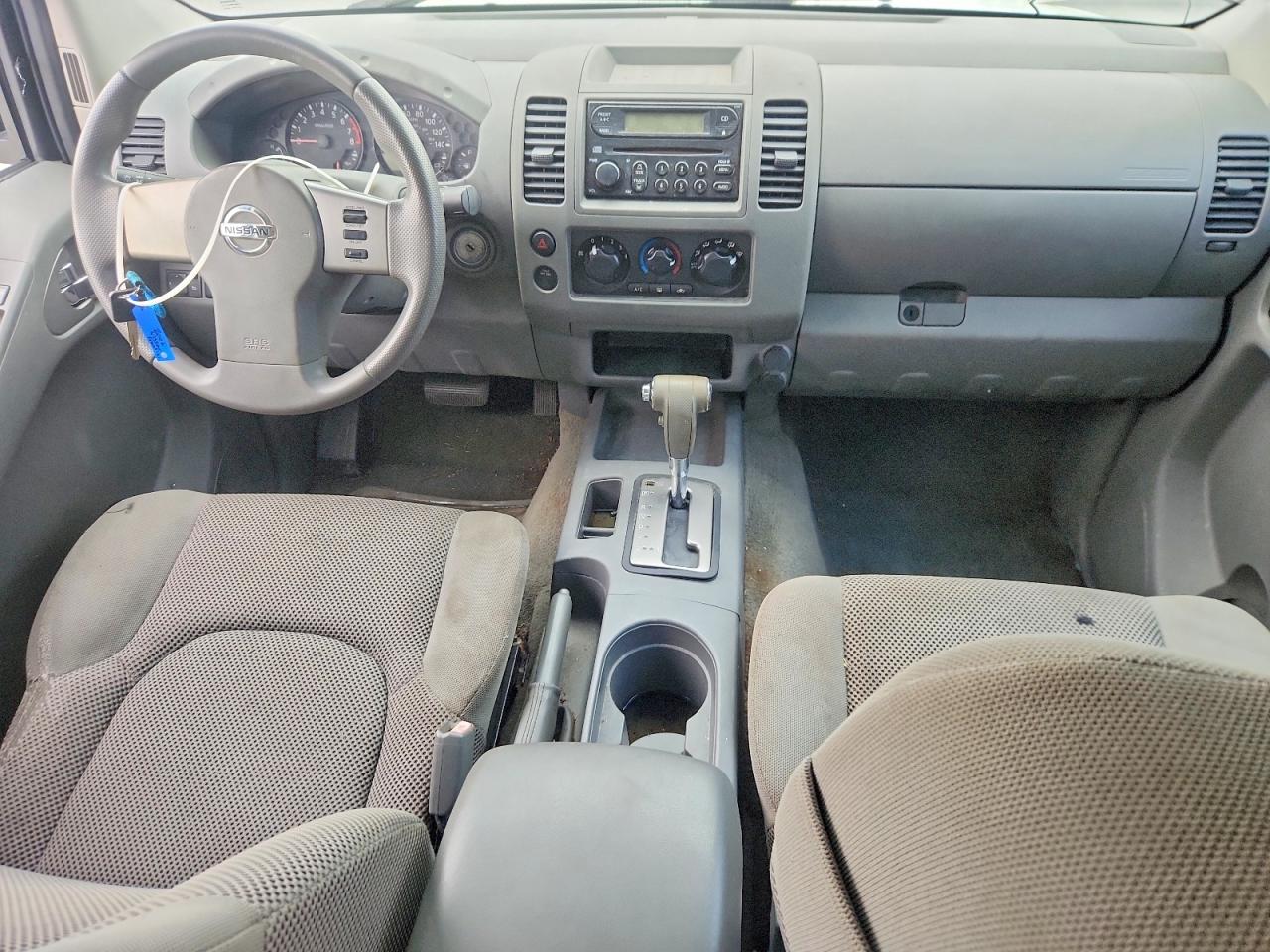 2006 Nissan Frontier Se White vin: 1N6AD07U56C441919