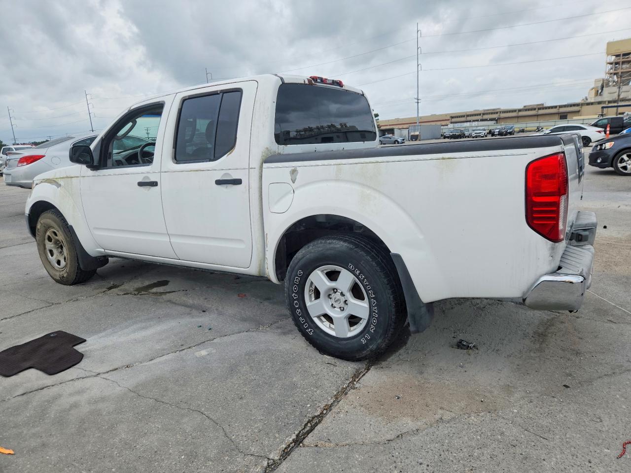 2006 Nissan Frontier Se White vin: 1N6AD07U56C441919