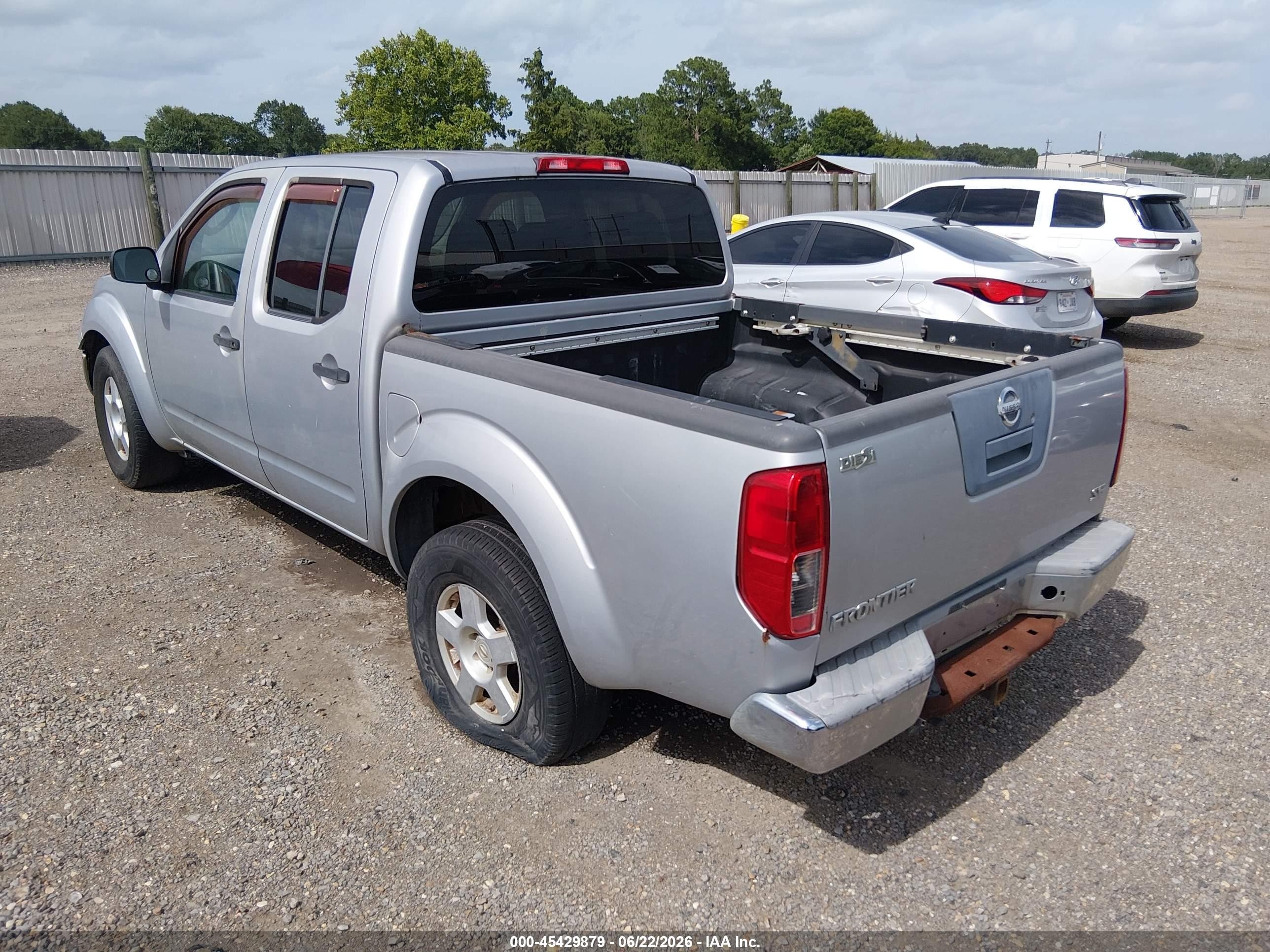 2006 Nissan Frontier Se Серебряный vin: 1N6AD07U56C444111