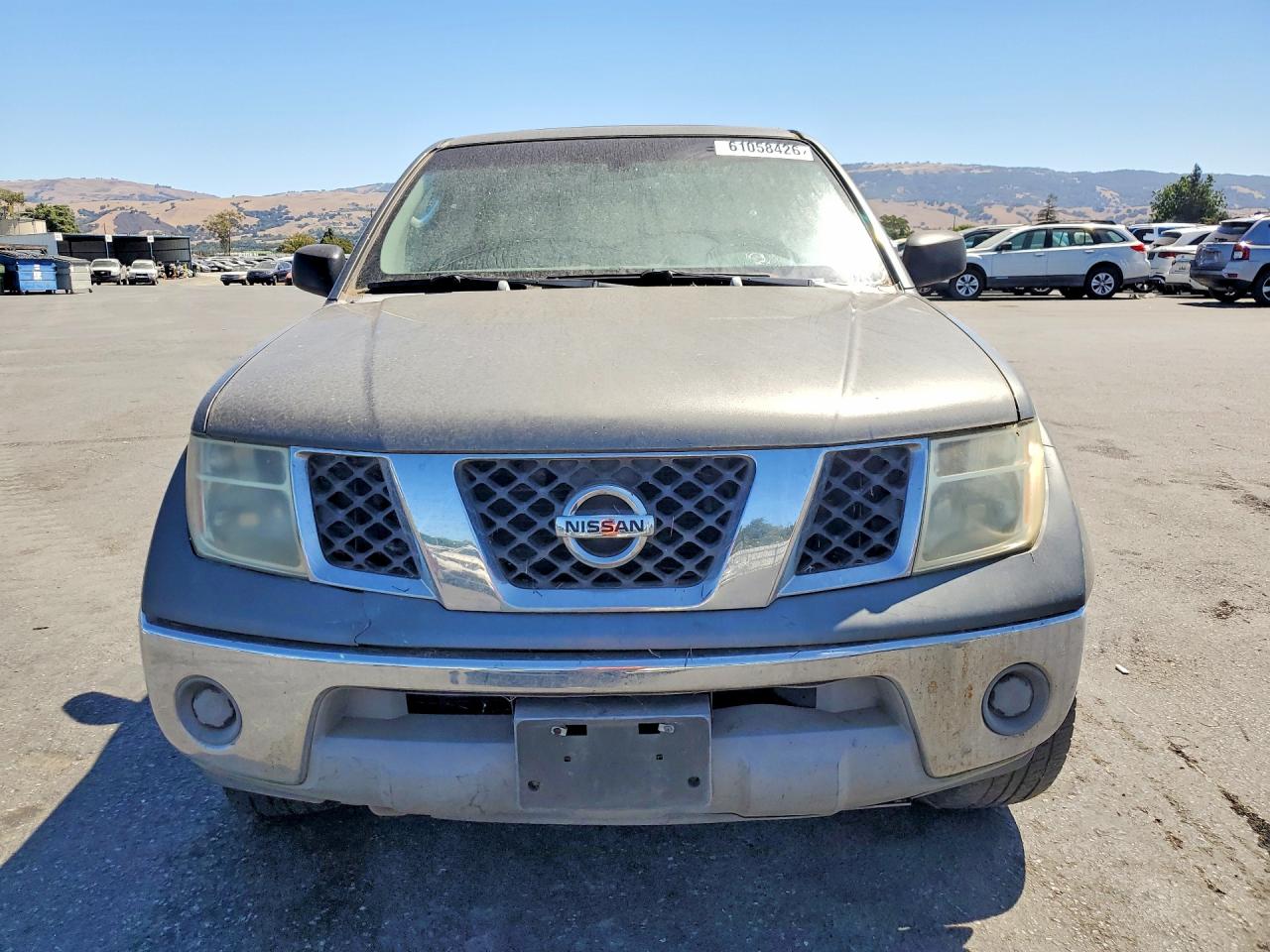 2006 Nissan Frontier Se Серый vin: 1N6AD07U56C466237