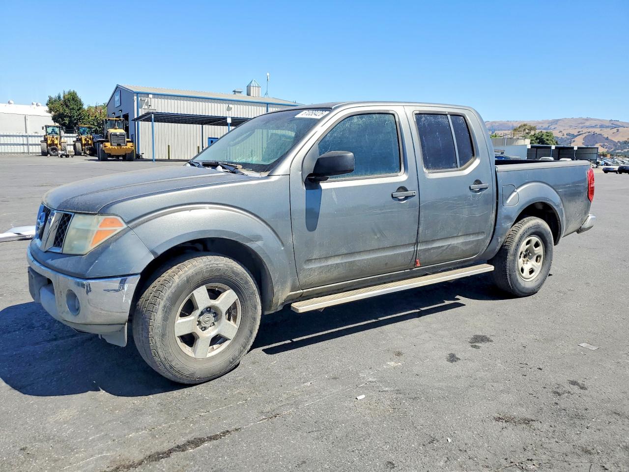 2006 Nissan Frontier Se Gray vin: 1N6AD07U56C466237