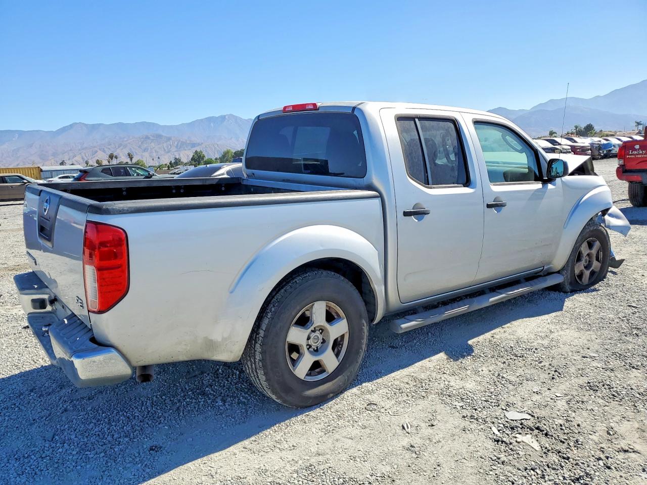 2006 Nissan Frontier Se Silver vin: 1N6AD07U56C474855