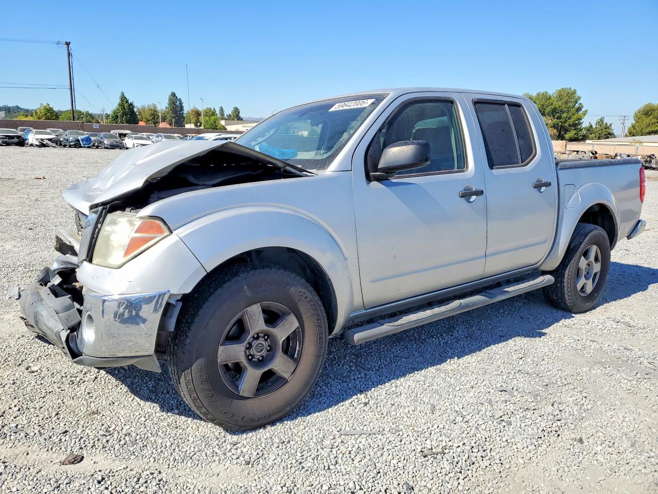 2006 Nissan Frontier Se Silver vin: 1N6AD07U56C474855