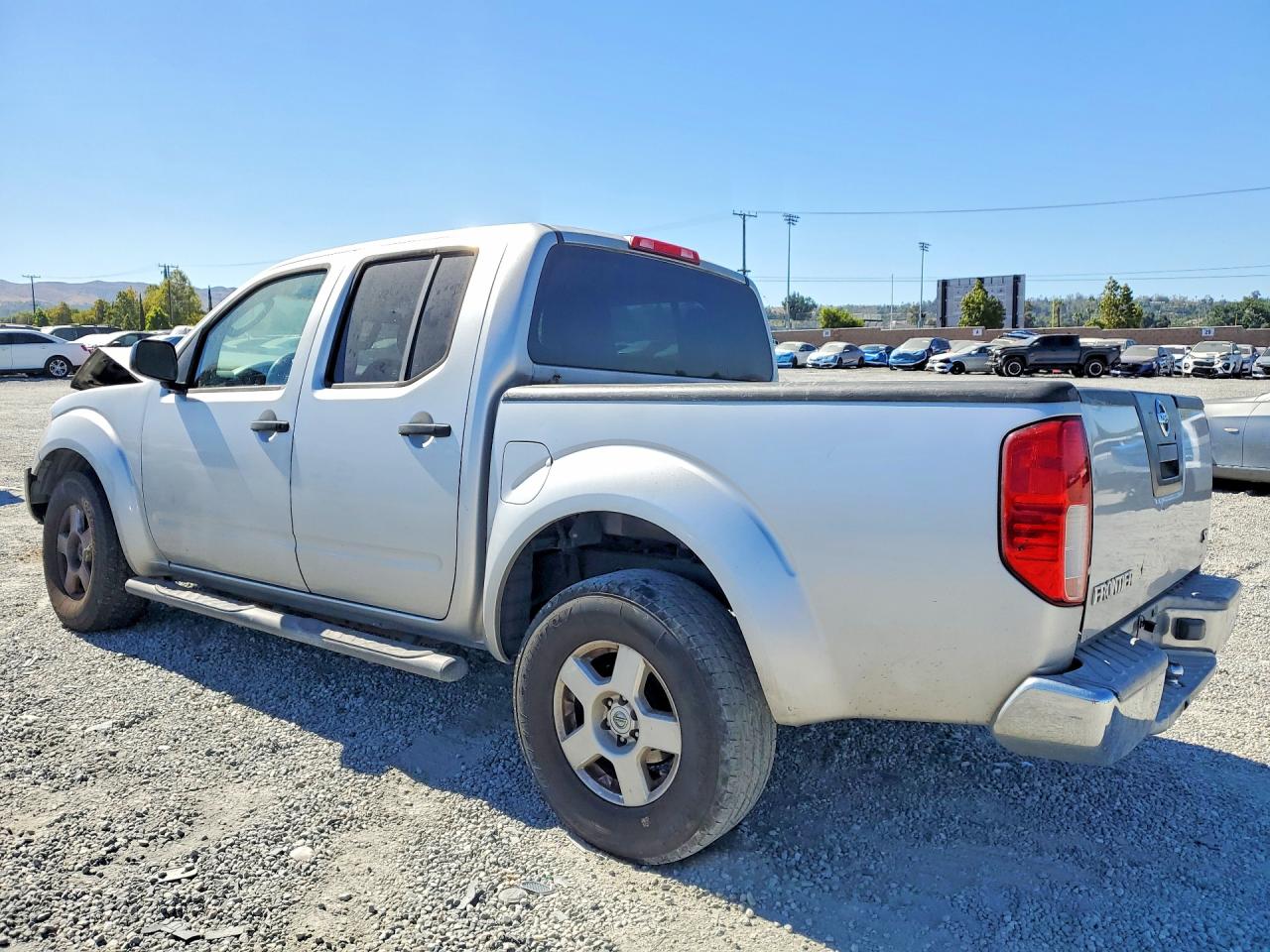 2006 Nissan Frontier Se Silver vin: 1N6AD07U56C474855