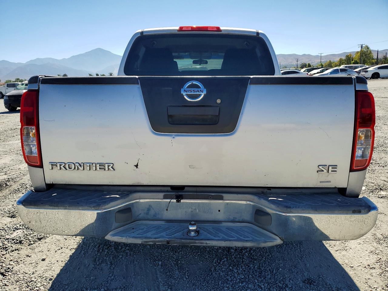 2006 Nissan Frontier Se Silver vin: 1N6AD07U56C474855