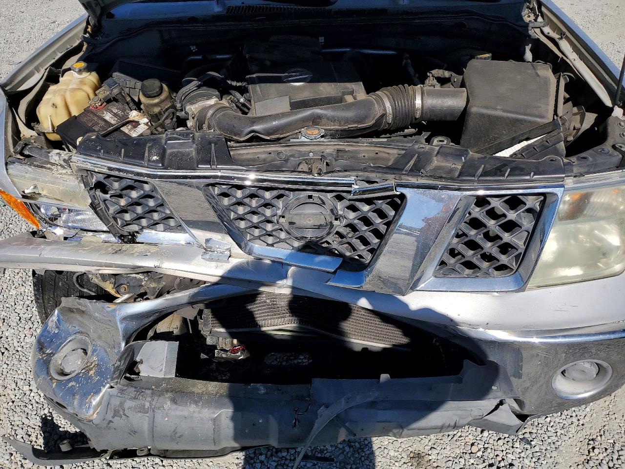 2006 Nissan Frontier Se Silver vin: 1N6AD07U56C474855