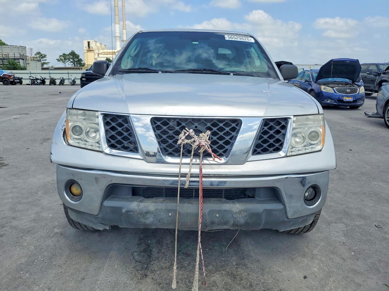 2007 Nissan Frontier Se Silver vin: 1N6AD07U57C414642