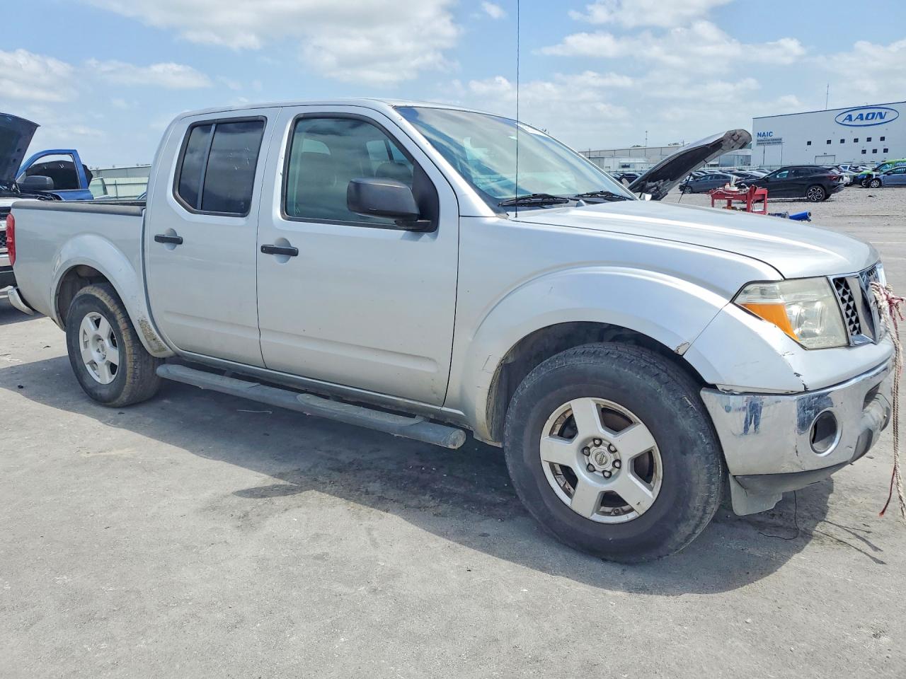 2007 Nissan Frontier Se Silver vin: 1N6AD07U57C414642