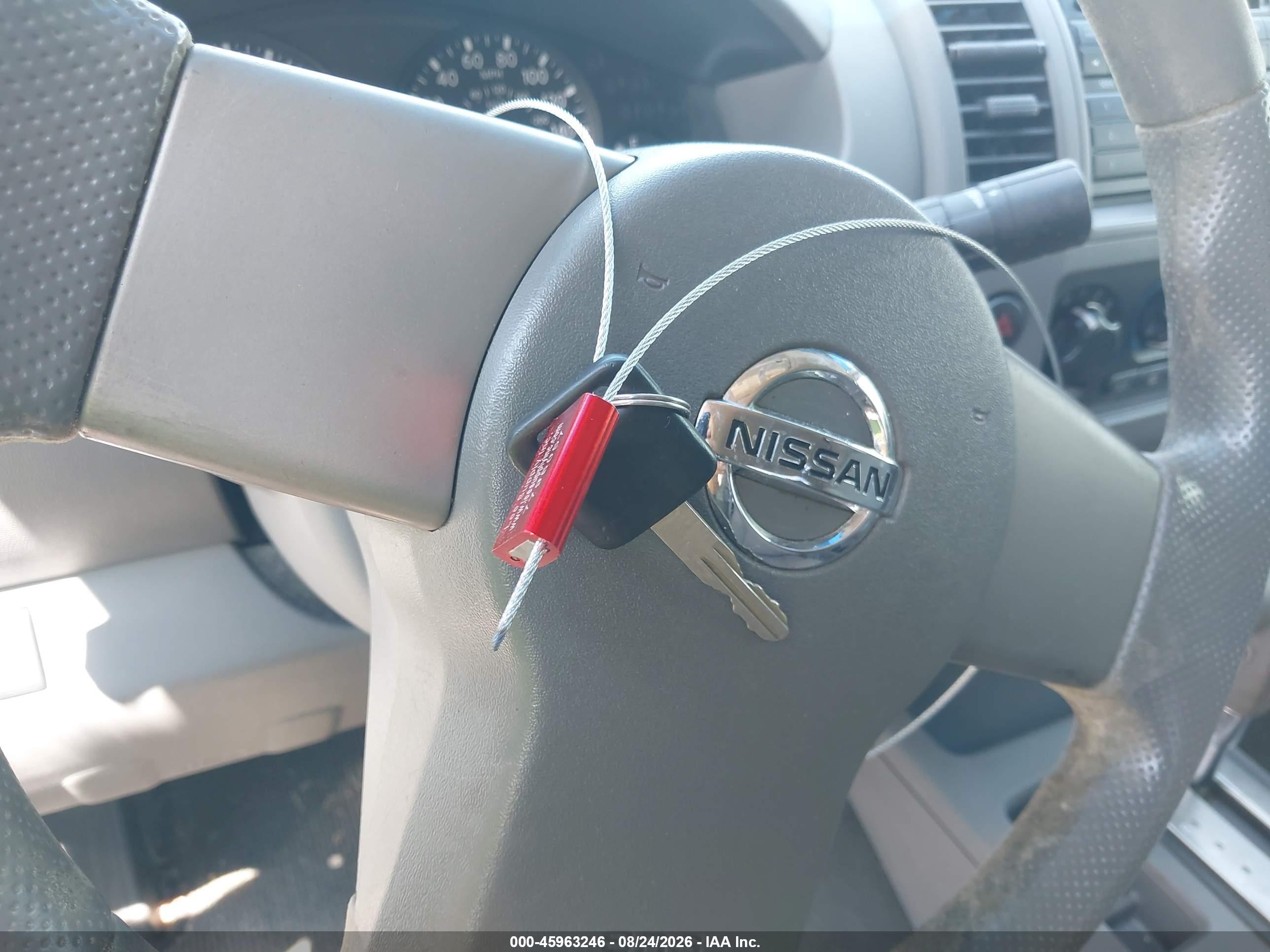 2008 Nissan Frontier Se Белый vin: 1N6AD07U58C406235