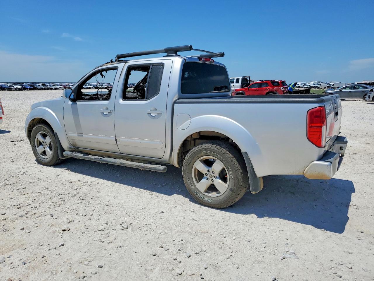 2008 Nissan Frontier Se V6 Серебряный vin: 1N6AD07U58C442880