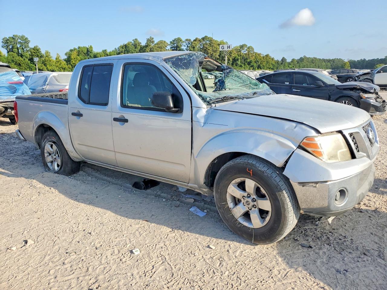 2009 Nissan Frontier Se V6 Серебряный vin: 1N6AD07U59C415163