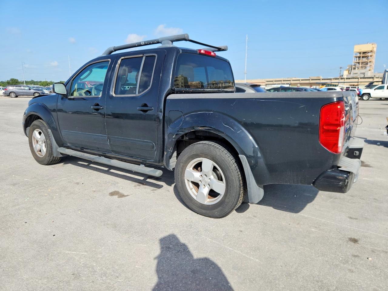 2005 Nissan Frontier Se Black vin: 1N6AD07U65C406918