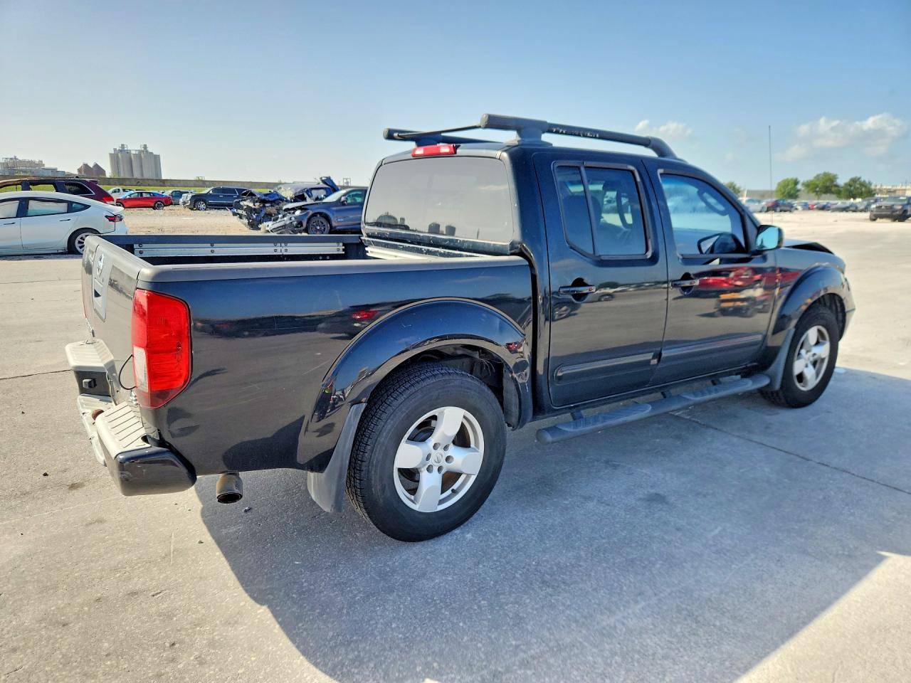 2005 Nissan Frontier Se Black vin: 1N6AD07U65C406918