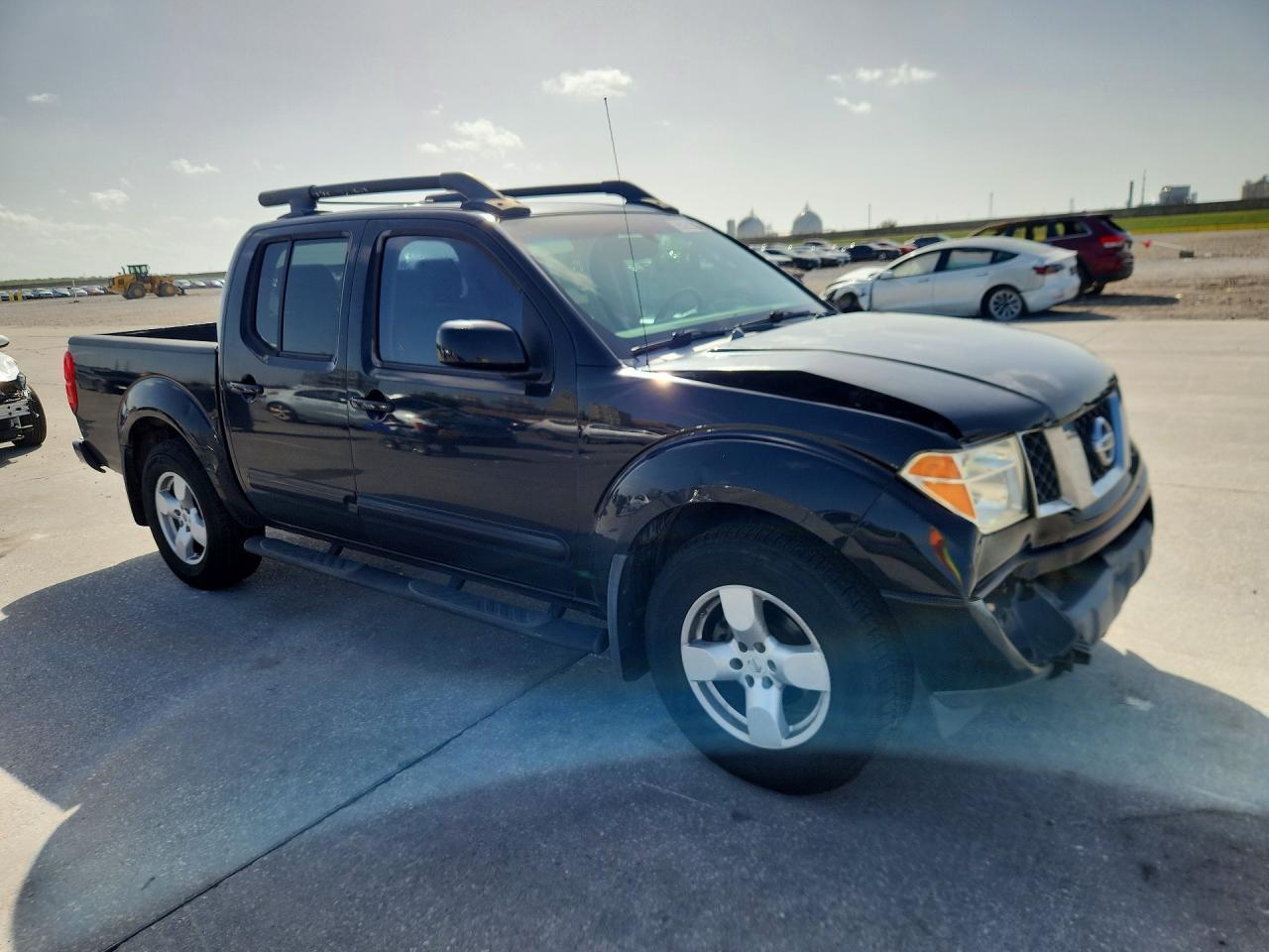 2005 Nissan Frontier Se Black vin: 1N6AD07U65C406918