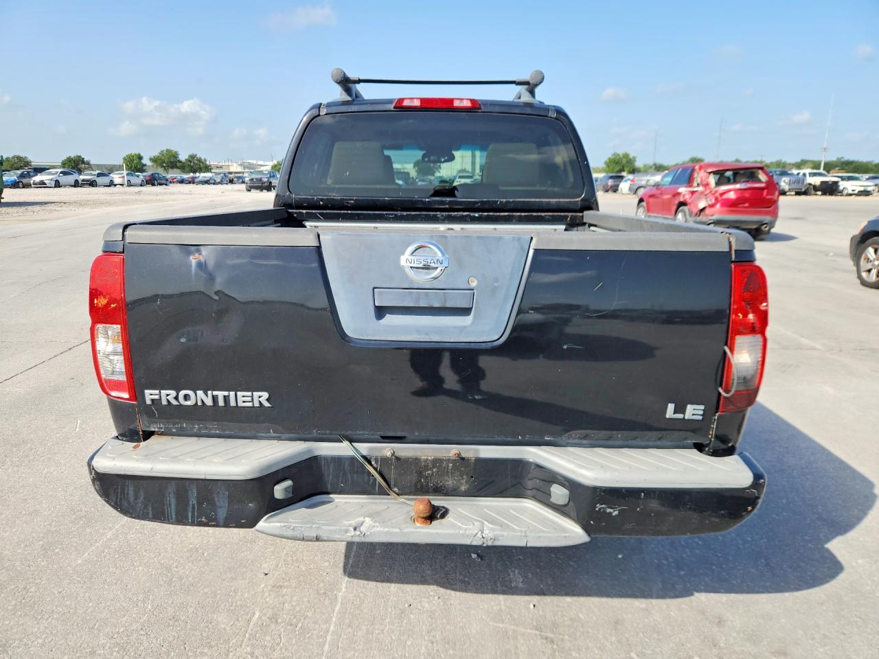 2005 Nissan Frontier Se Black vin: 1N6AD07U65C406918
