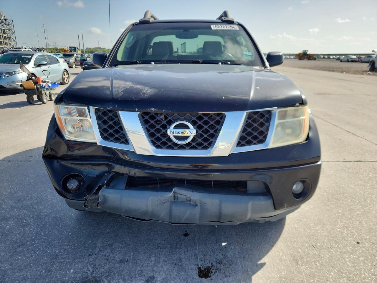2005 Nissan Frontier Se Black vin: 1N6AD07U65C406918