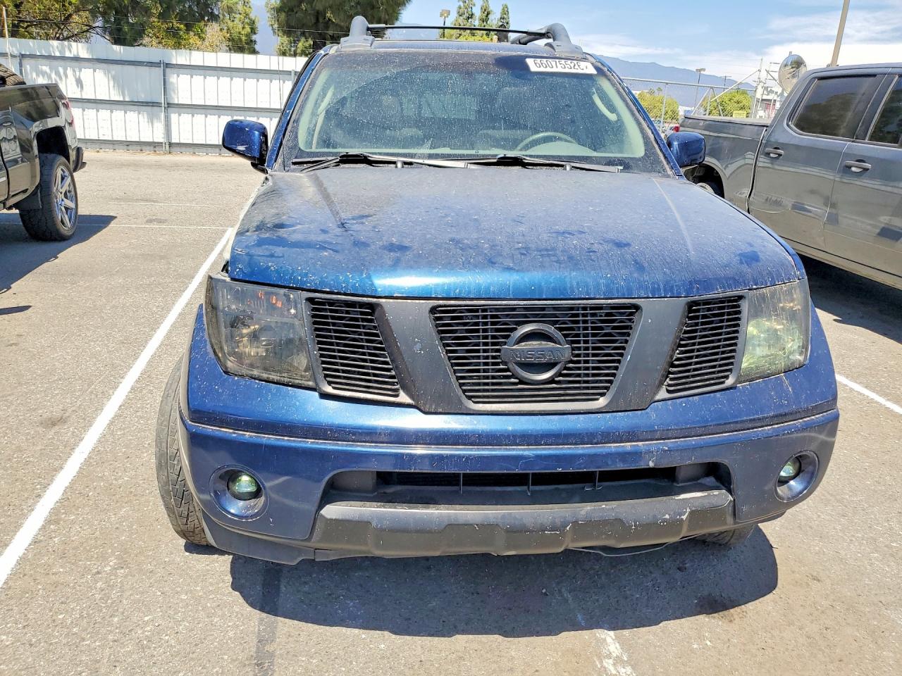 2006 Nissan Frontier Se Blue vin: 1N6AD07U66C406340