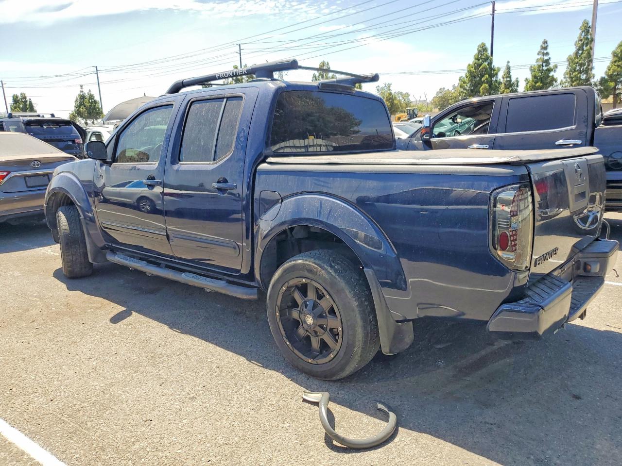 2006 Nissan Frontier Se Blue vin: 1N6AD07U66C406340