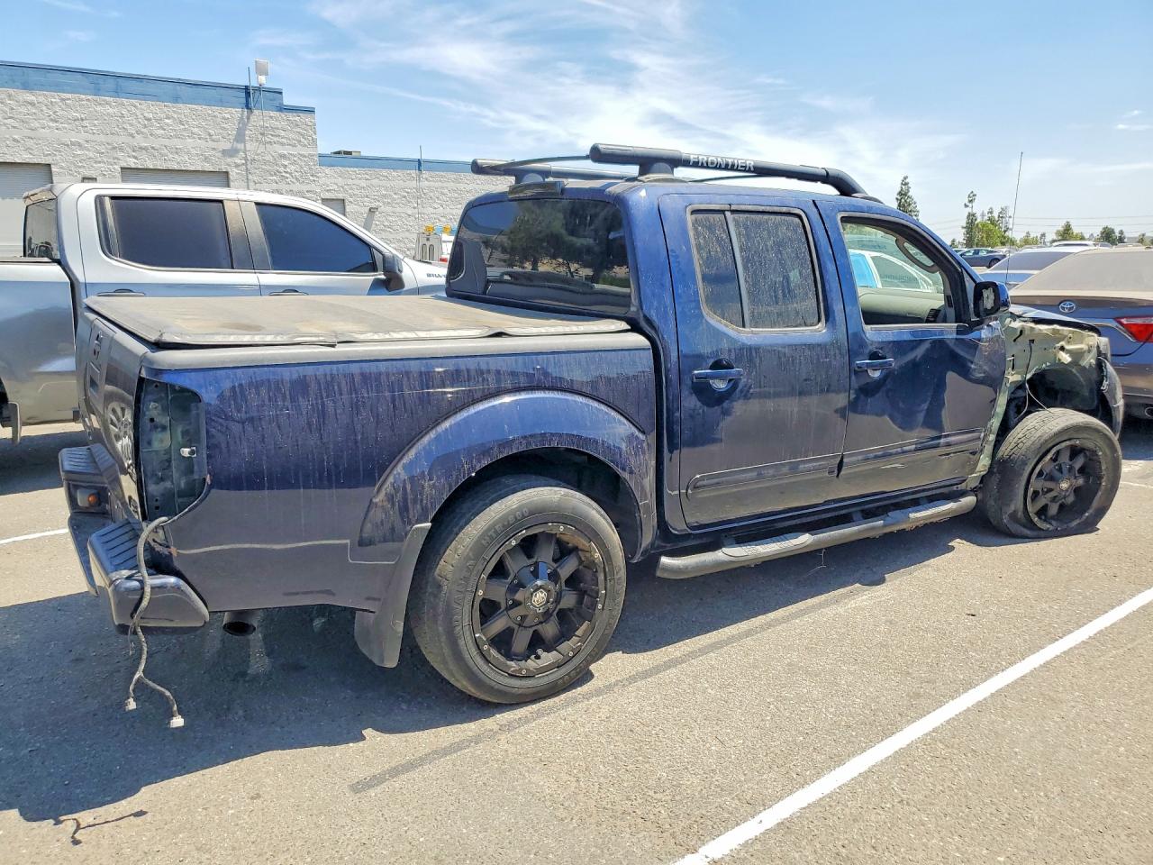 2006 Nissan Frontier Se Blue vin: 1N6AD07U66C406340