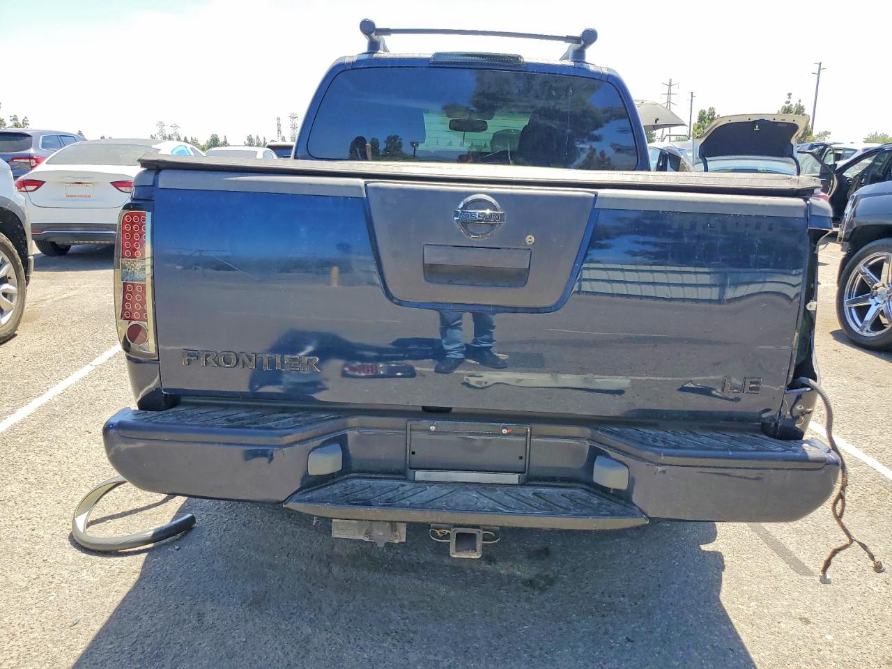 2006 Nissan Frontier Se Blue vin: 1N6AD07U66C406340