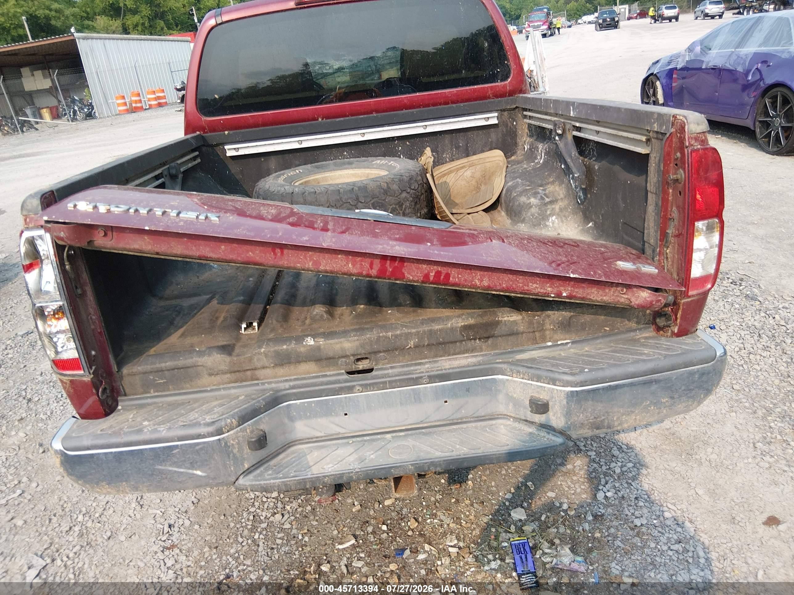 2006 Nissan Frontier Se Maroon vin: 1N6AD07U66C414213