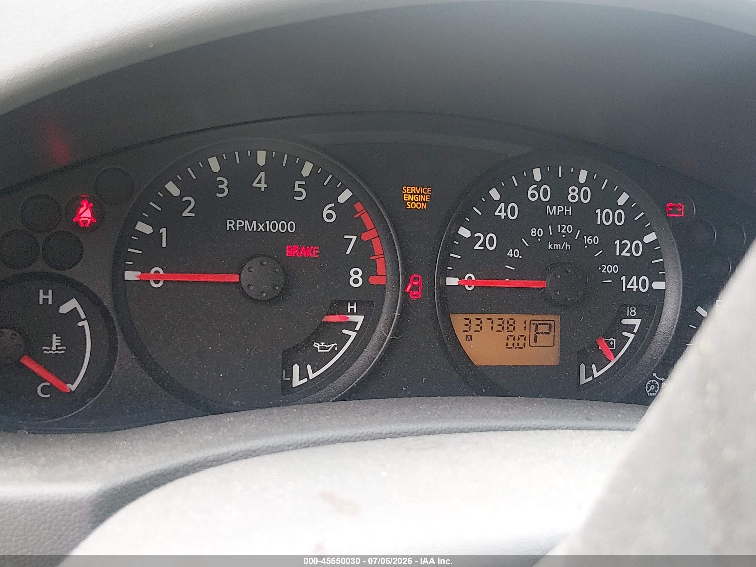2006 Nissan Frontier Se Silver vin: 1N6AD07U66C433523