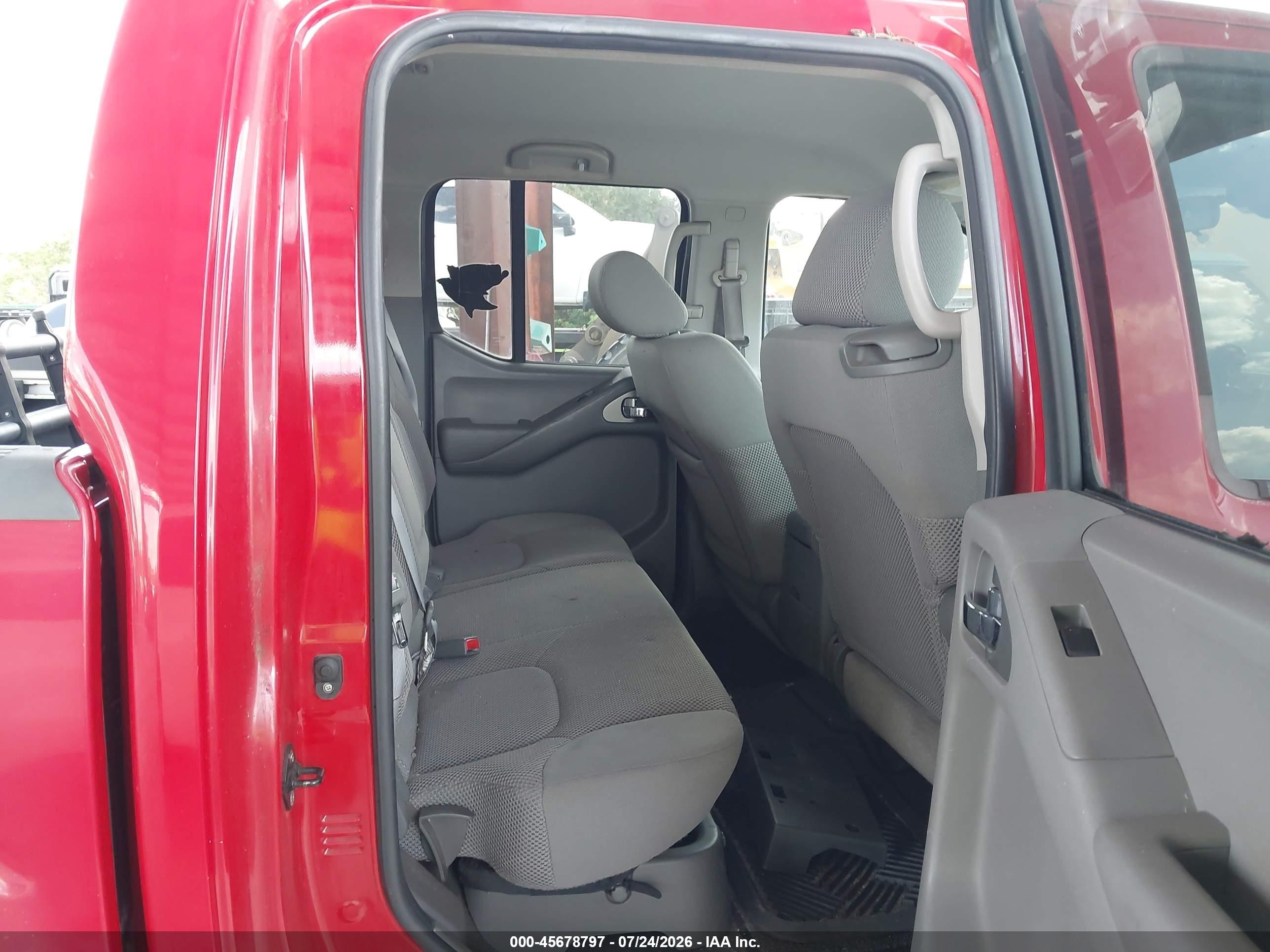2006 Nissan Frontier Se Red vin: 1N6AD07U66C466005
