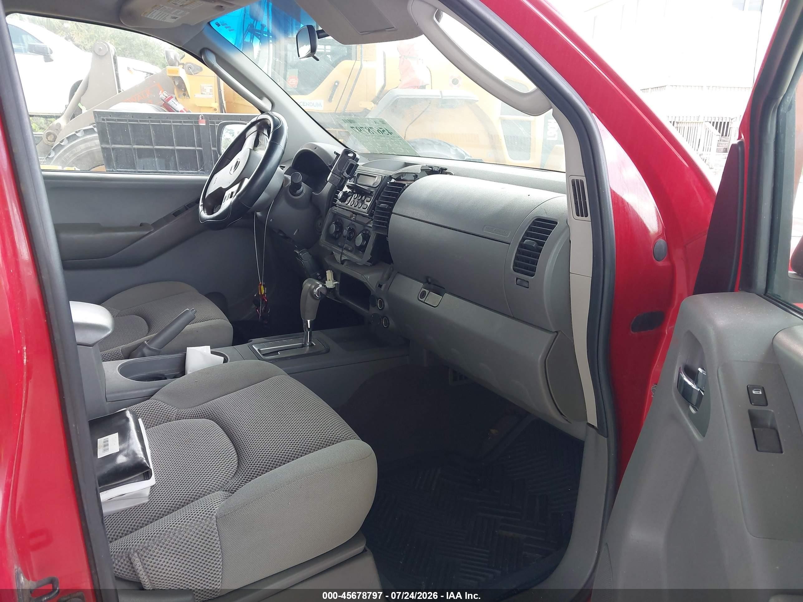 2006 Nissan Frontier Se Red vin: 1N6AD07U66C466005