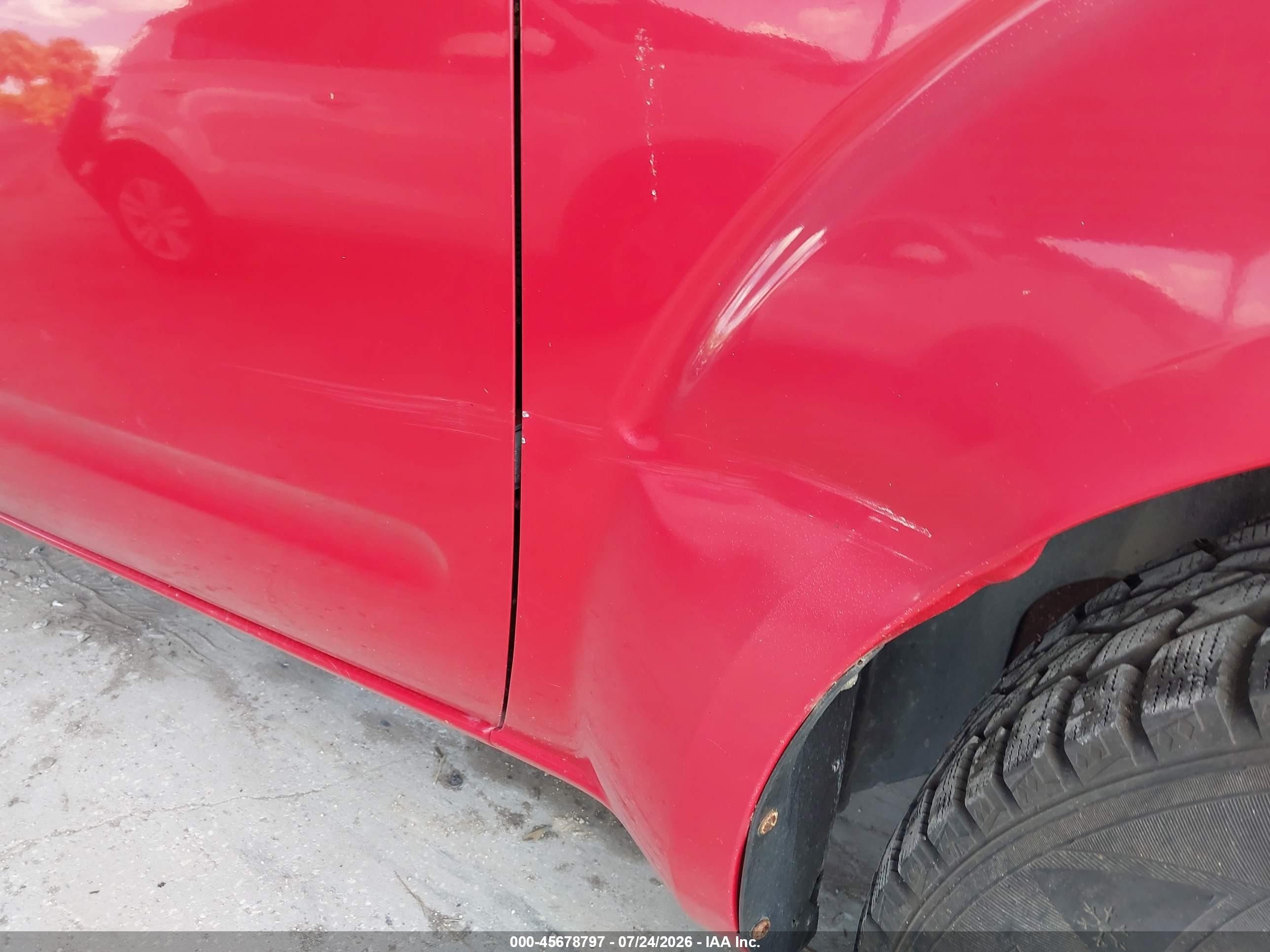 2006 Nissan Frontier Se Red vin: 1N6AD07U66C466005