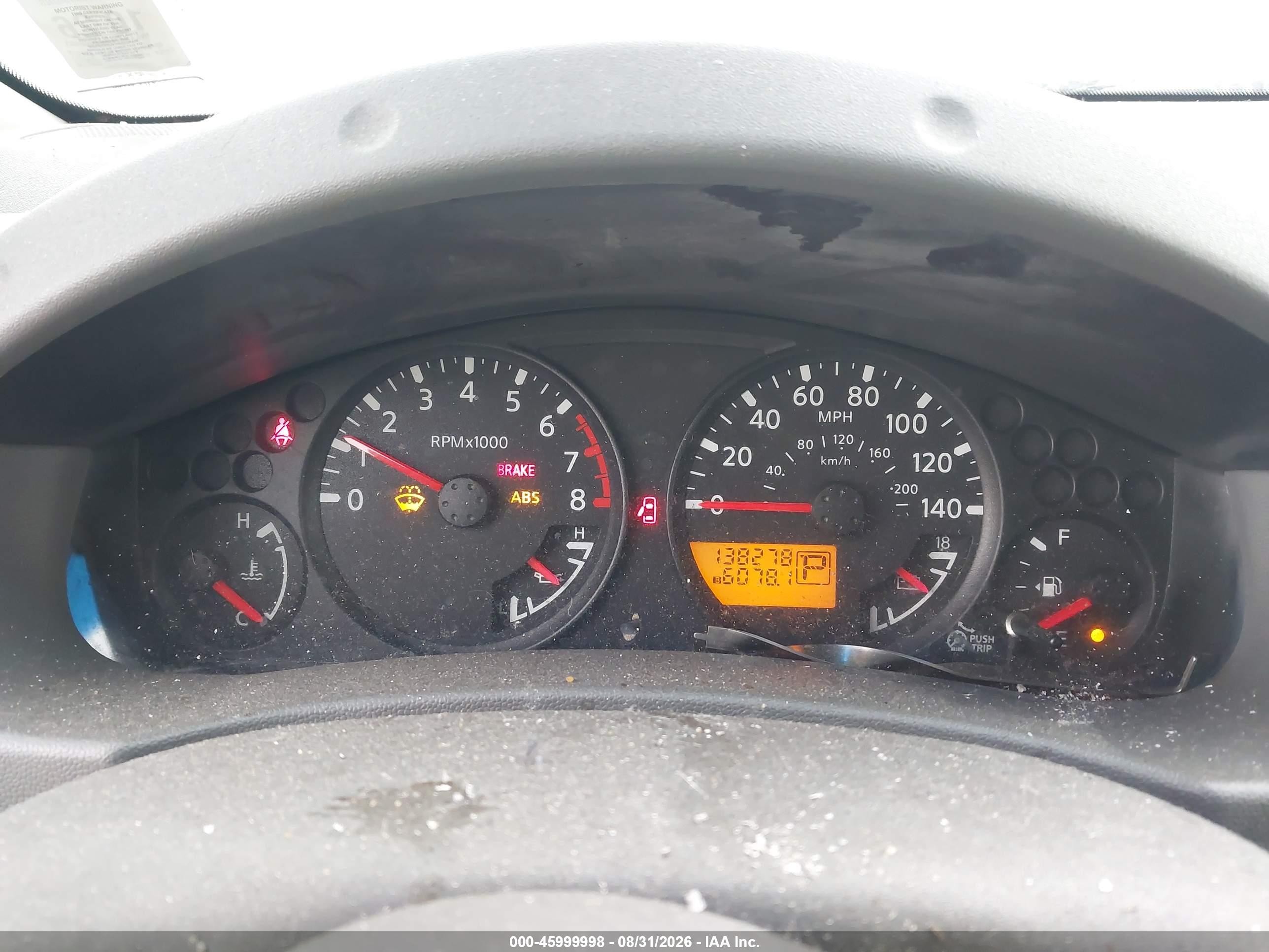 2006 Nissan Frontier Se Silver vin: 1N6AD07U66C466103