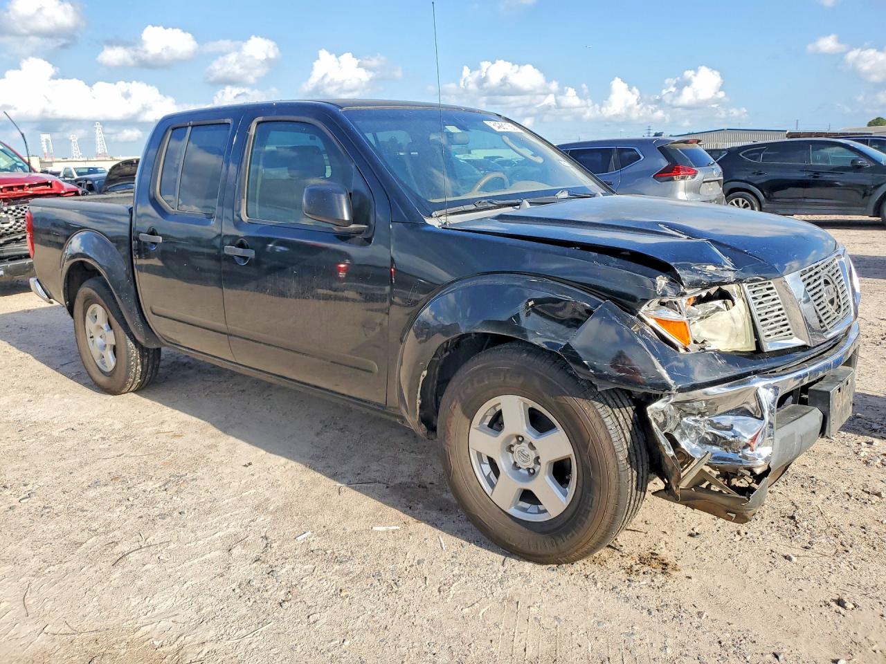 2007 Nissan Frontier Se Black vin: 1N6AD07U67C405531