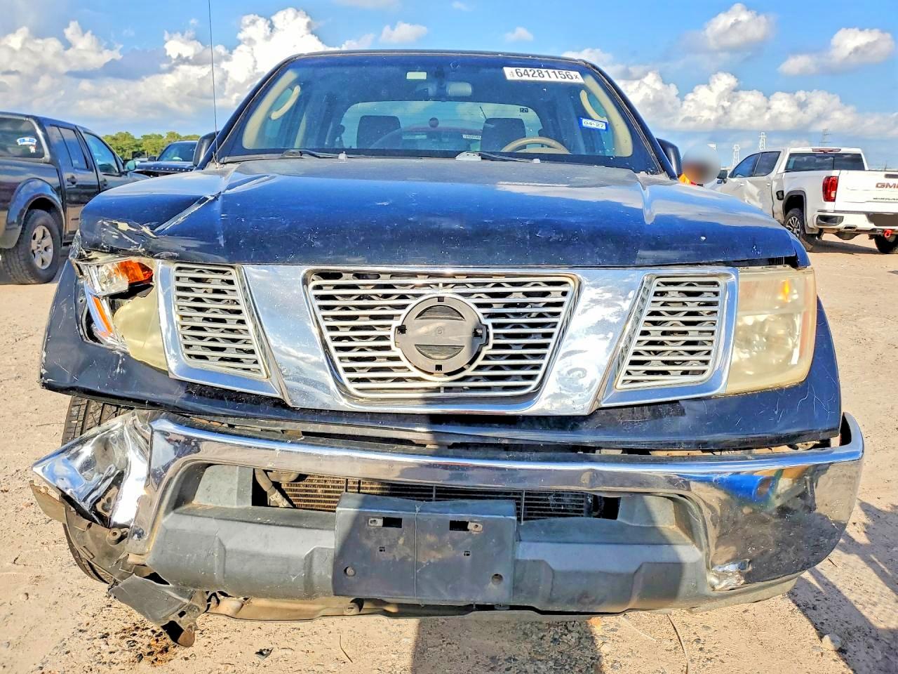 2007 Nissan Frontier Se Black vin: 1N6AD07U67C405531