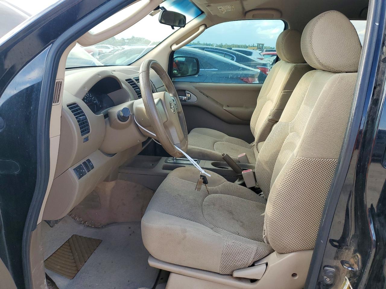 2007 Nissan Frontier Se Black vin: 1N6AD07U67C405531