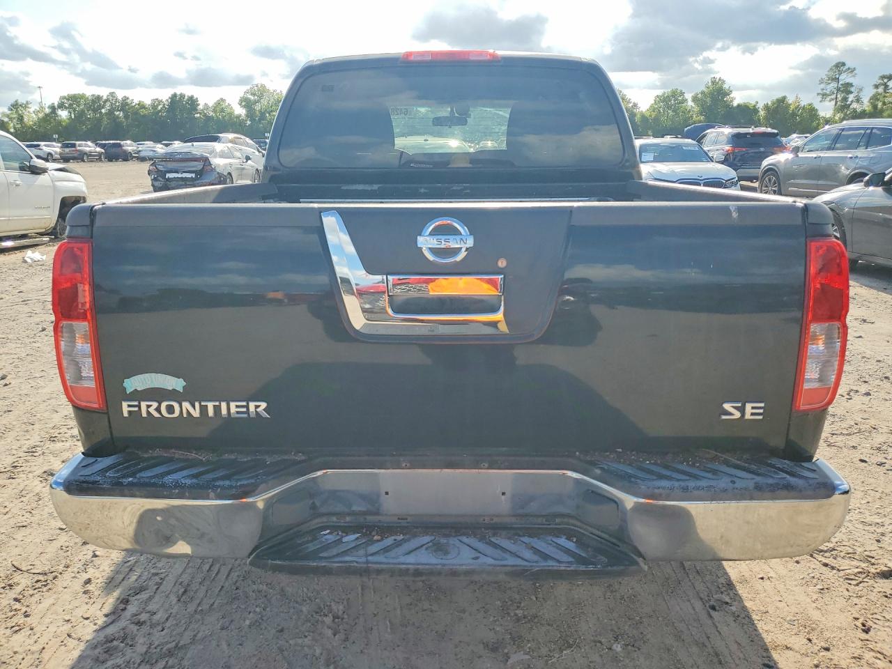 2007 Nissan Frontier Se Black vin: 1N6AD07U67C405531