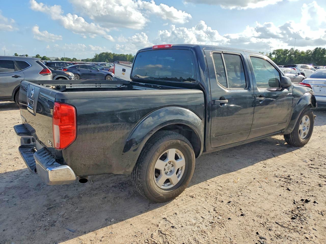 2007 Nissan Frontier Se Black vin: 1N6AD07U67C405531