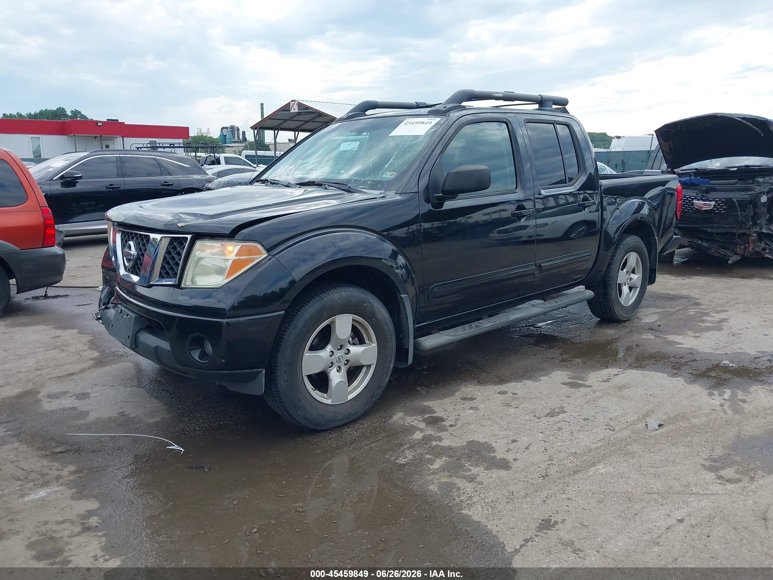 2008 Nissan Frontier Le Black vin: 1N6AD07U68C409547