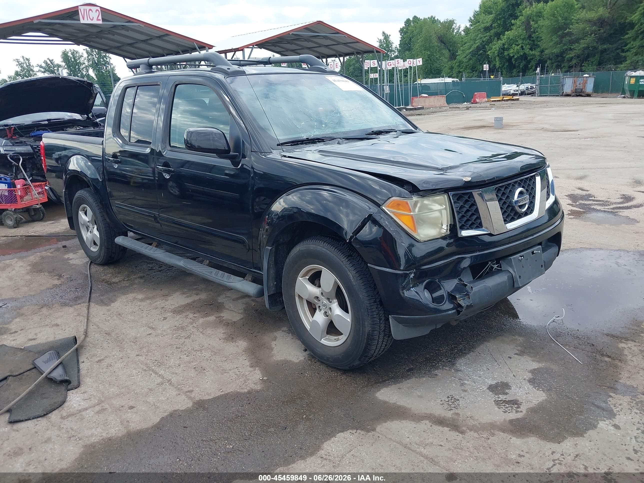2008 Nissan Frontier Le Black vin: 1N6AD07U68C409547