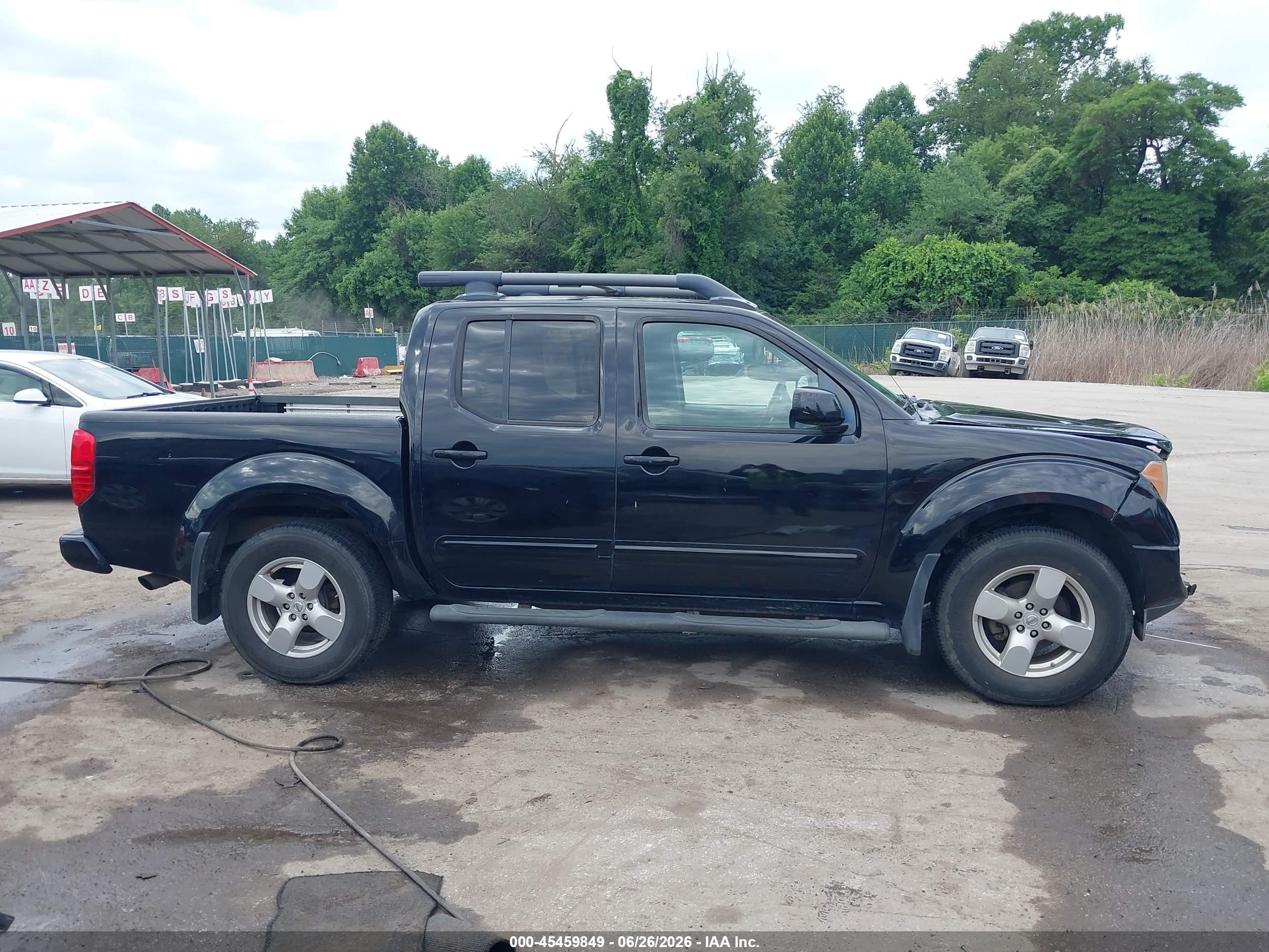 2008 Nissan Frontier Le Black vin: 1N6AD07U68C409547