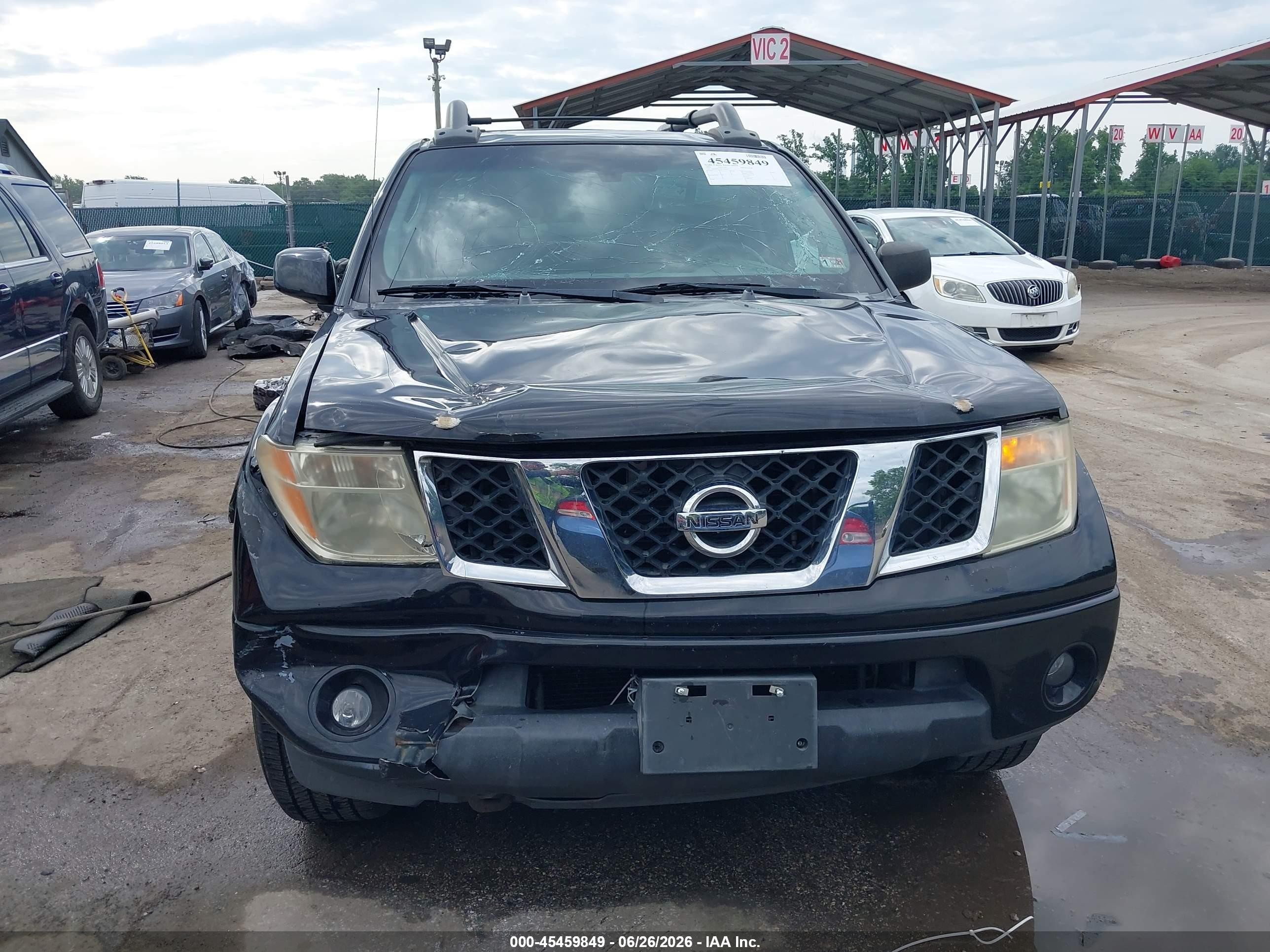 2008 Nissan Frontier Le Black vin: 1N6AD07U68C409547