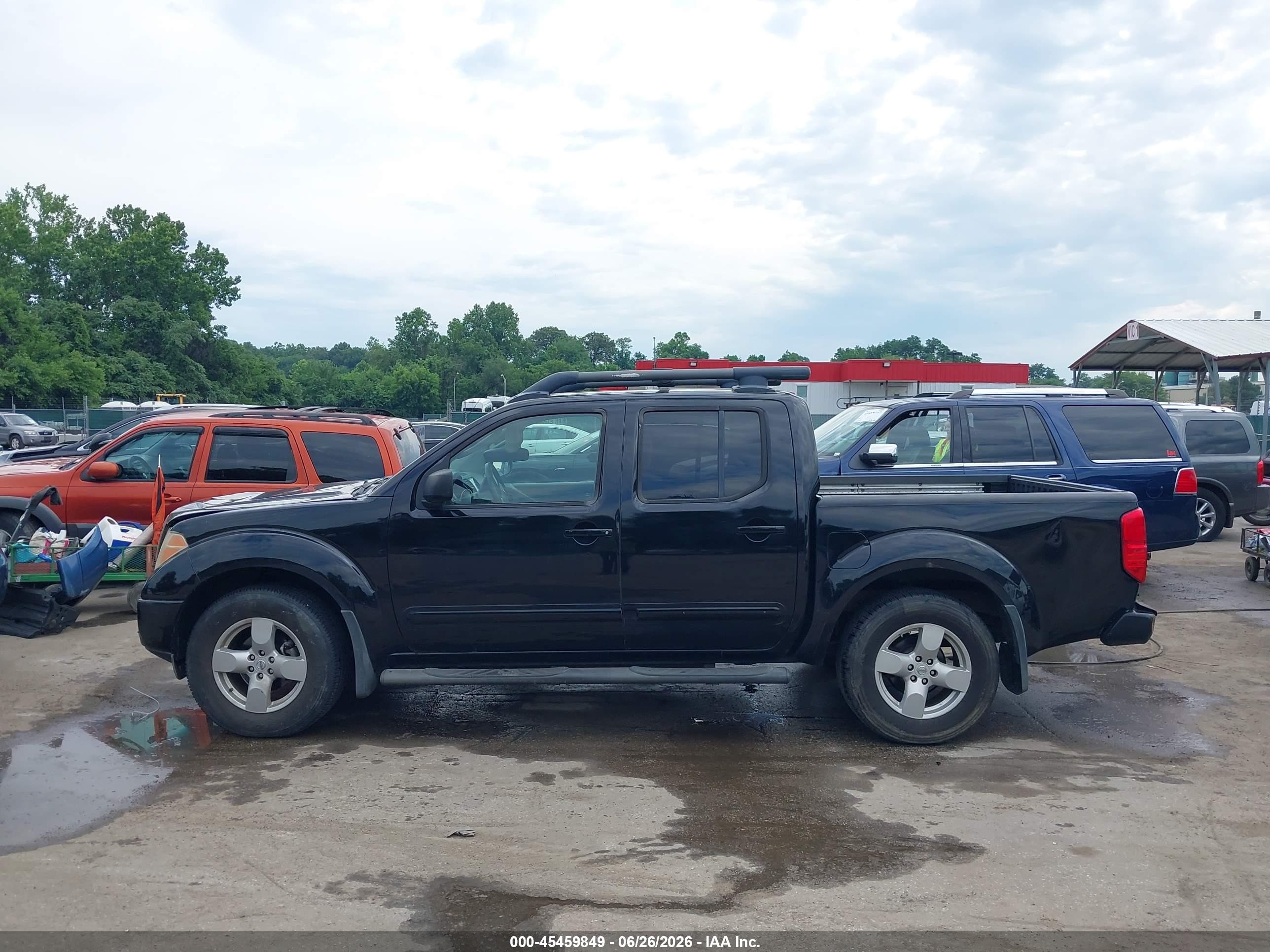 2008 Nissan Frontier Le Black vin: 1N6AD07U68C409547