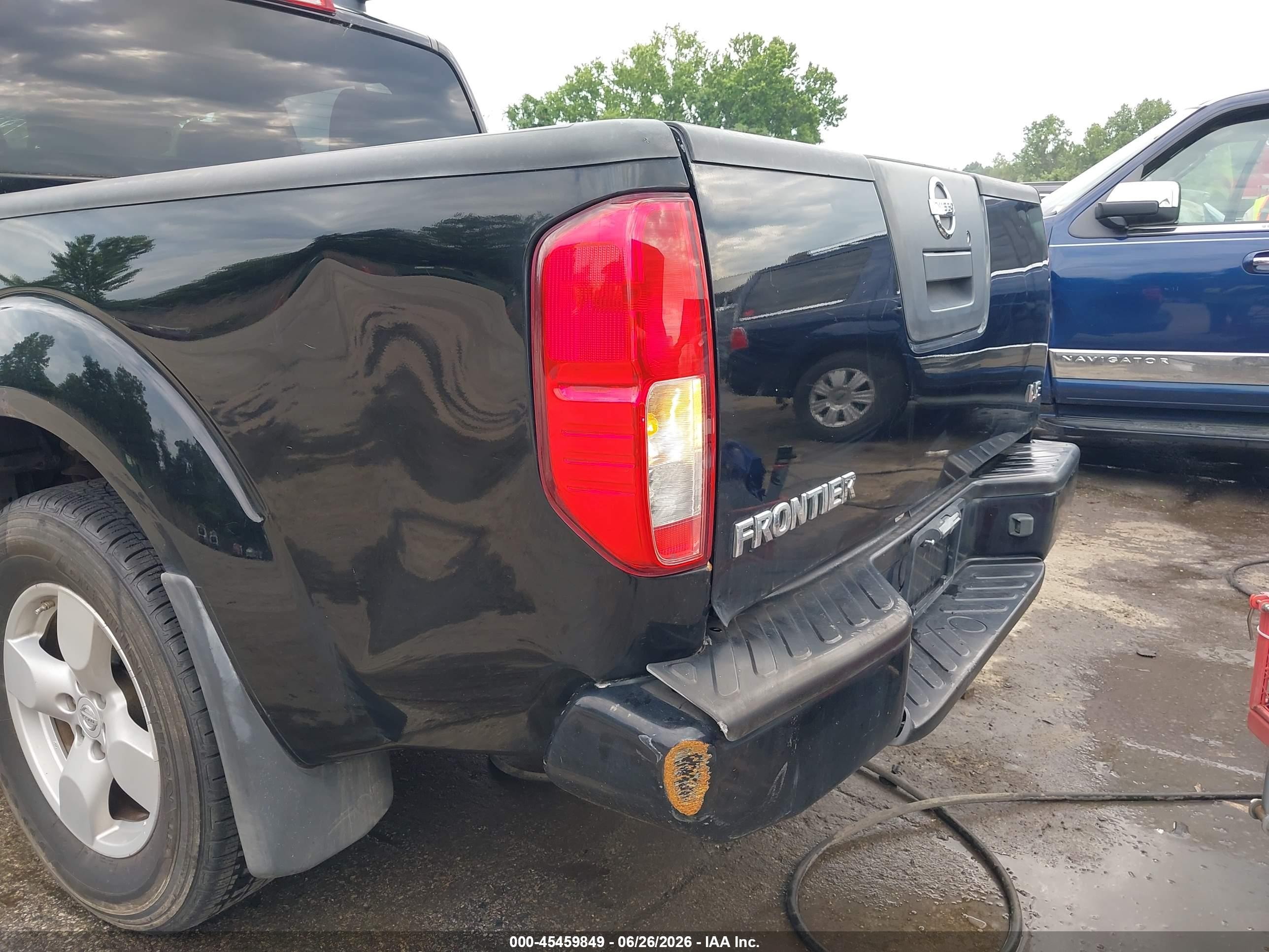 2008 Nissan Frontier Le Black vin: 1N6AD07U68C409547