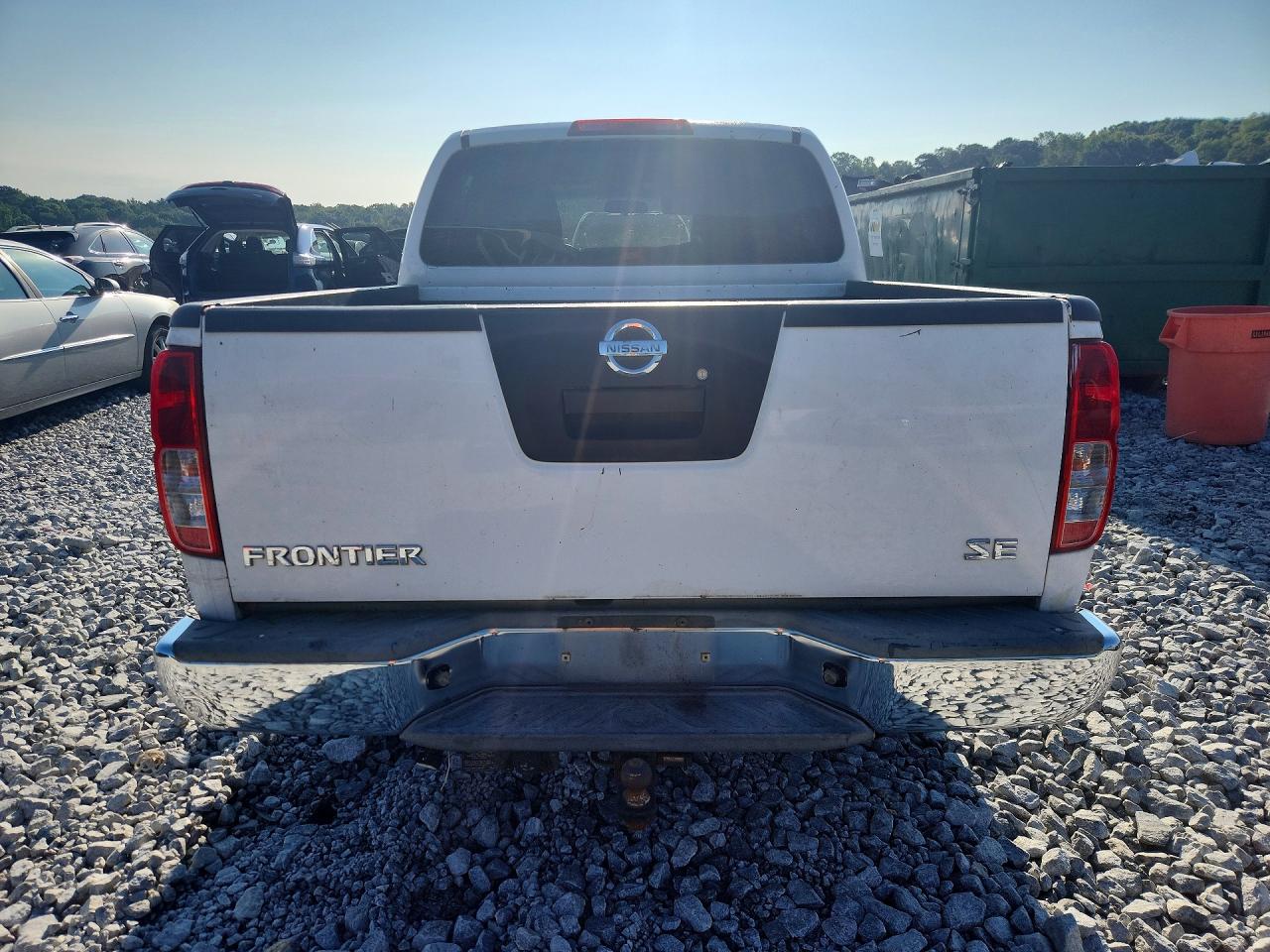 2008 Nissan Frontier Se V6 White vin: 1N6AD07U68C420306